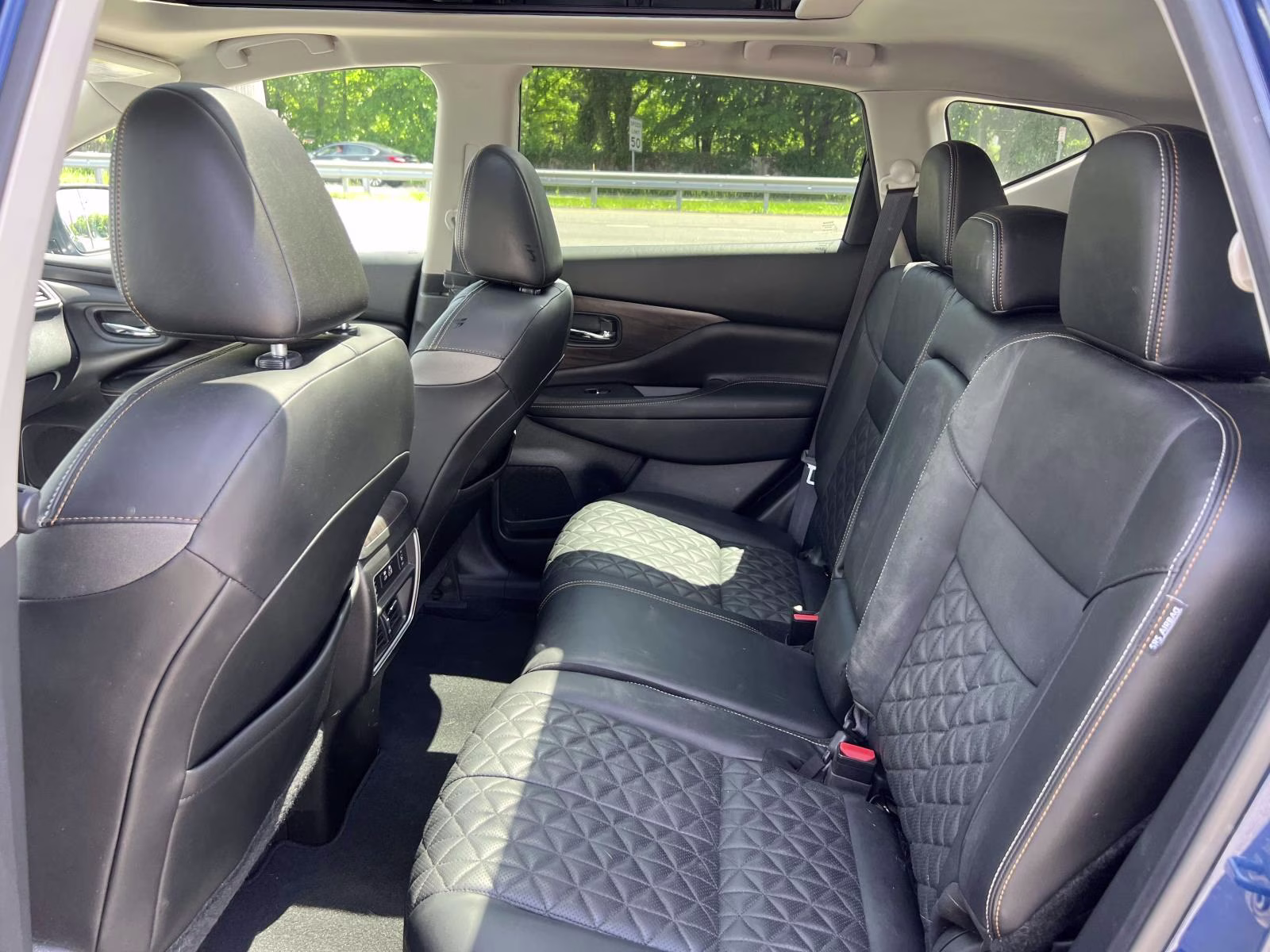 2021 Blue Nissan Murano Platinum AWD SUV