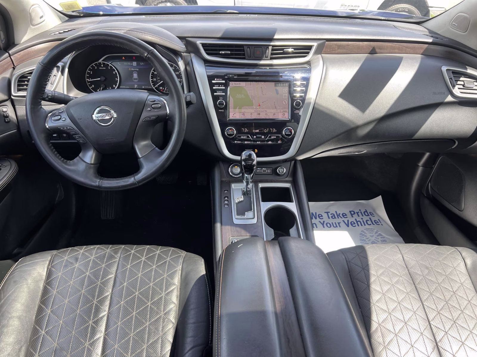 2021 Blue Nissan Murano Platinum AWD SUV
