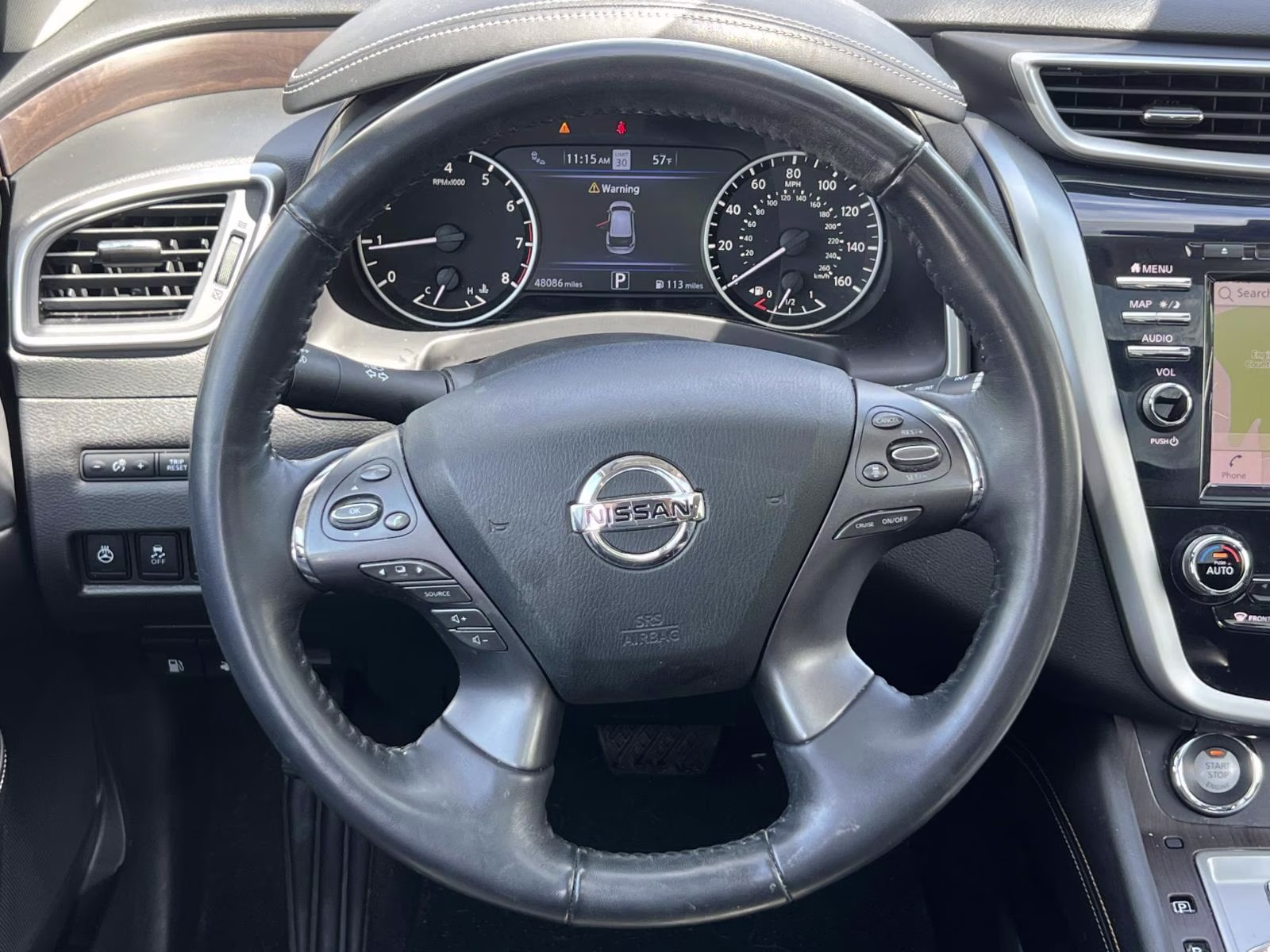2021 Blue Nissan Murano Platinum AWD SUV