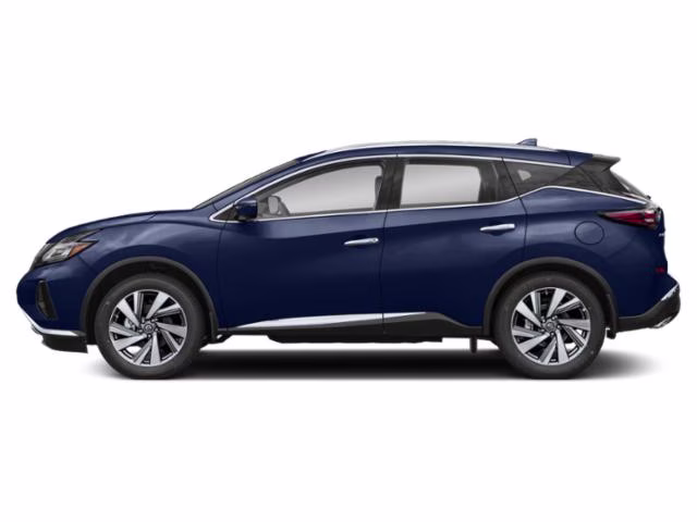 2021 Blue Nissan Murano Platinum AWD SUV