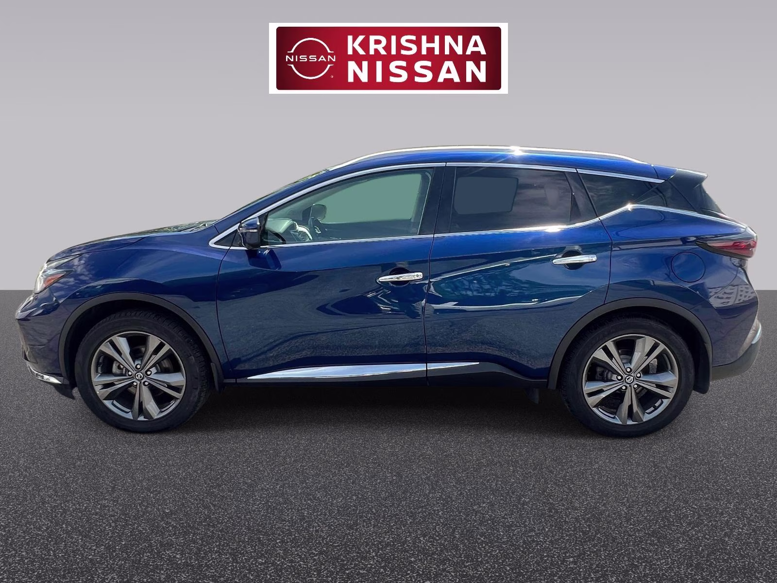 2021 Blue Nissan Murano Platinum AWD SUV