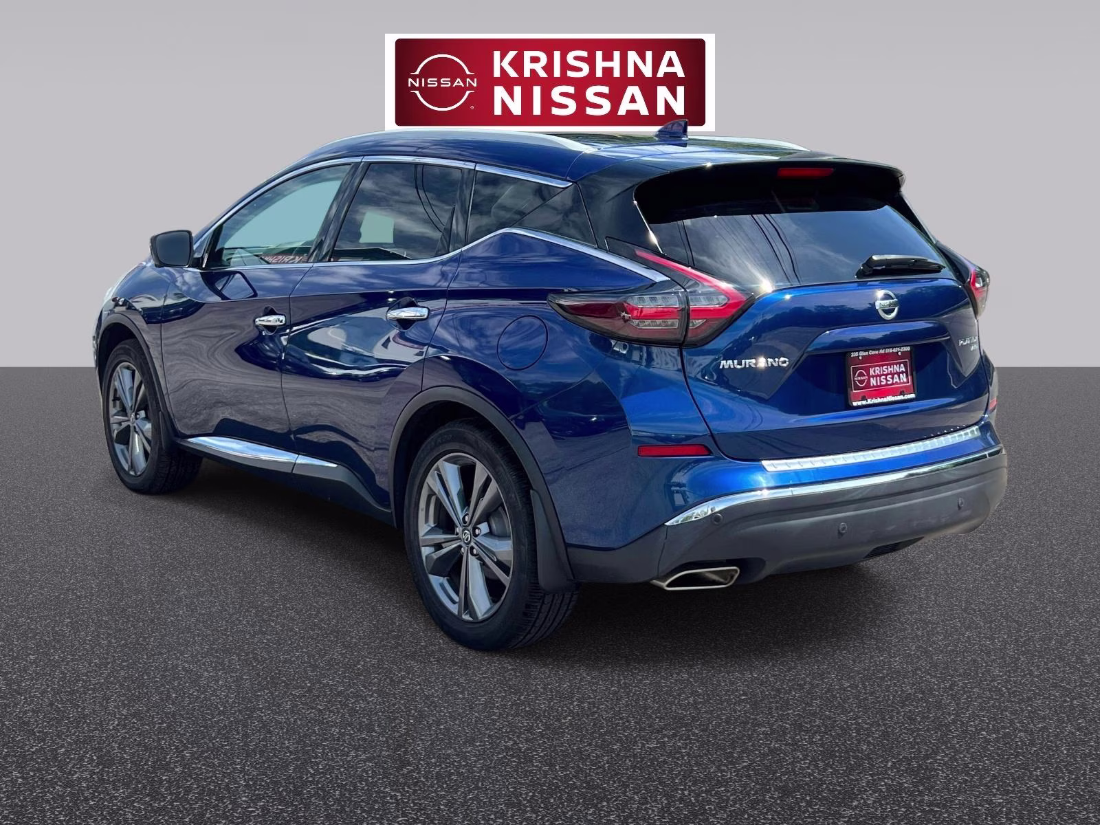 2021 Blue Nissan Murano Platinum AWD SUV