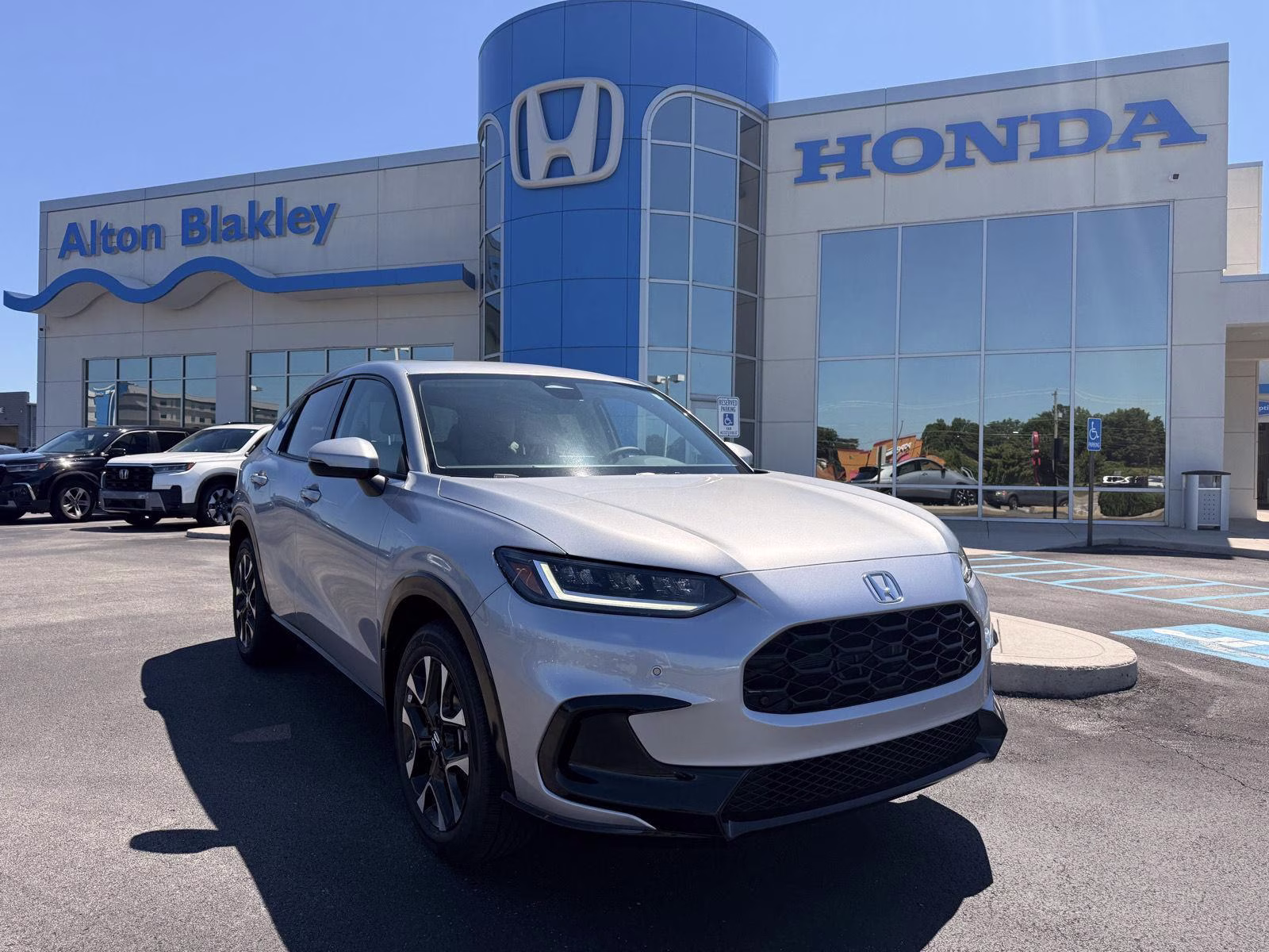 2027 Solar Silver Metallic Honda HR-V EX-L AWD SUV