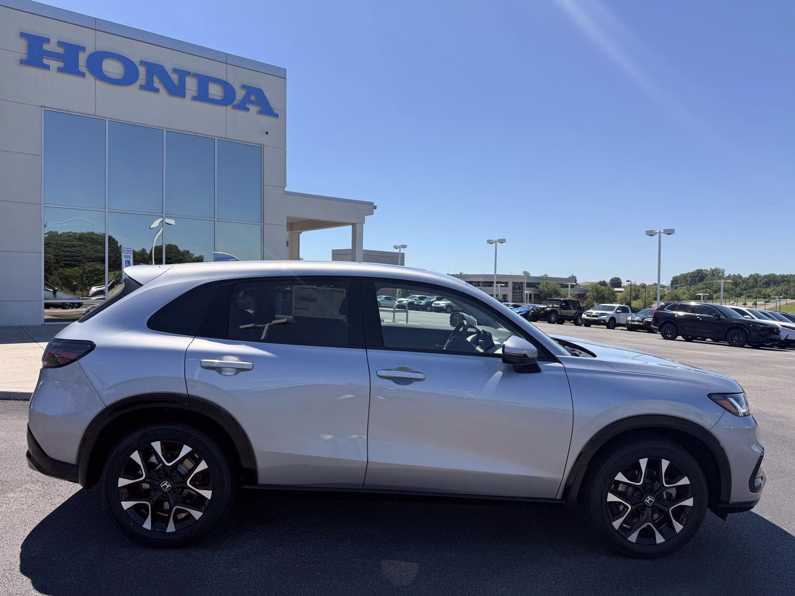 2027 Solar Silver Metallic Honda HR-V EX-L AWD SUV