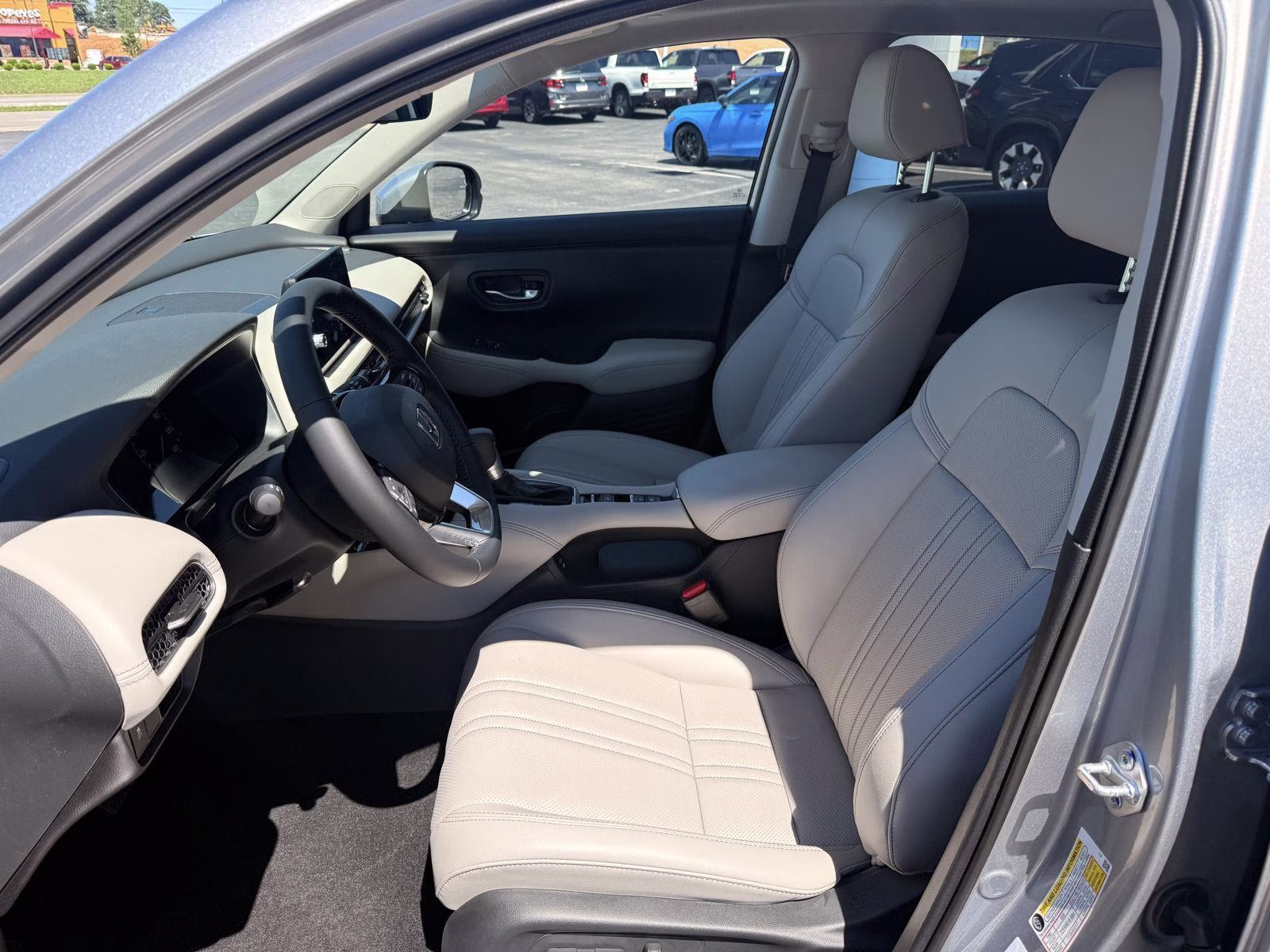2027 Solar Silver Metallic Honda HR-V EX-L AWD SUV