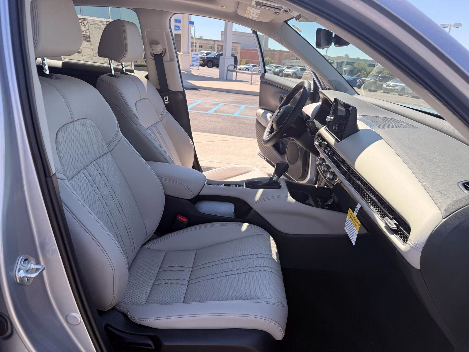 2027 Solar Silver Metallic Honda HR-V EX-L AWD SUV