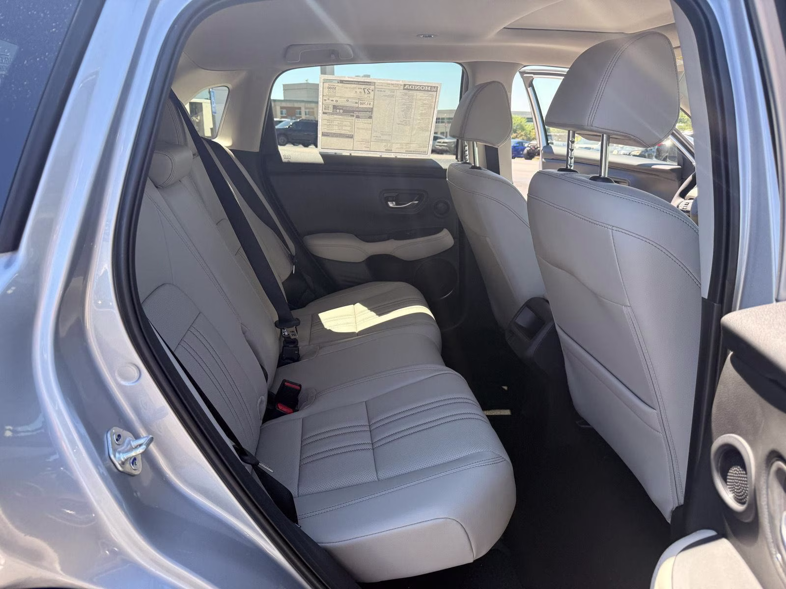 2027 Solar Silver Metallic Honda HR-V EX-L AWD SUV