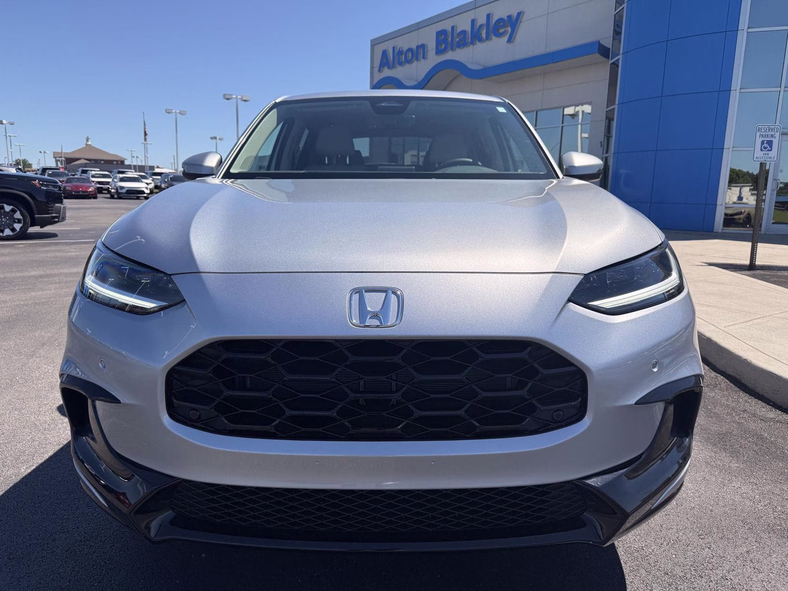 2027 Solar Silver Metallic Honda HR-V EX-L AWD SUV