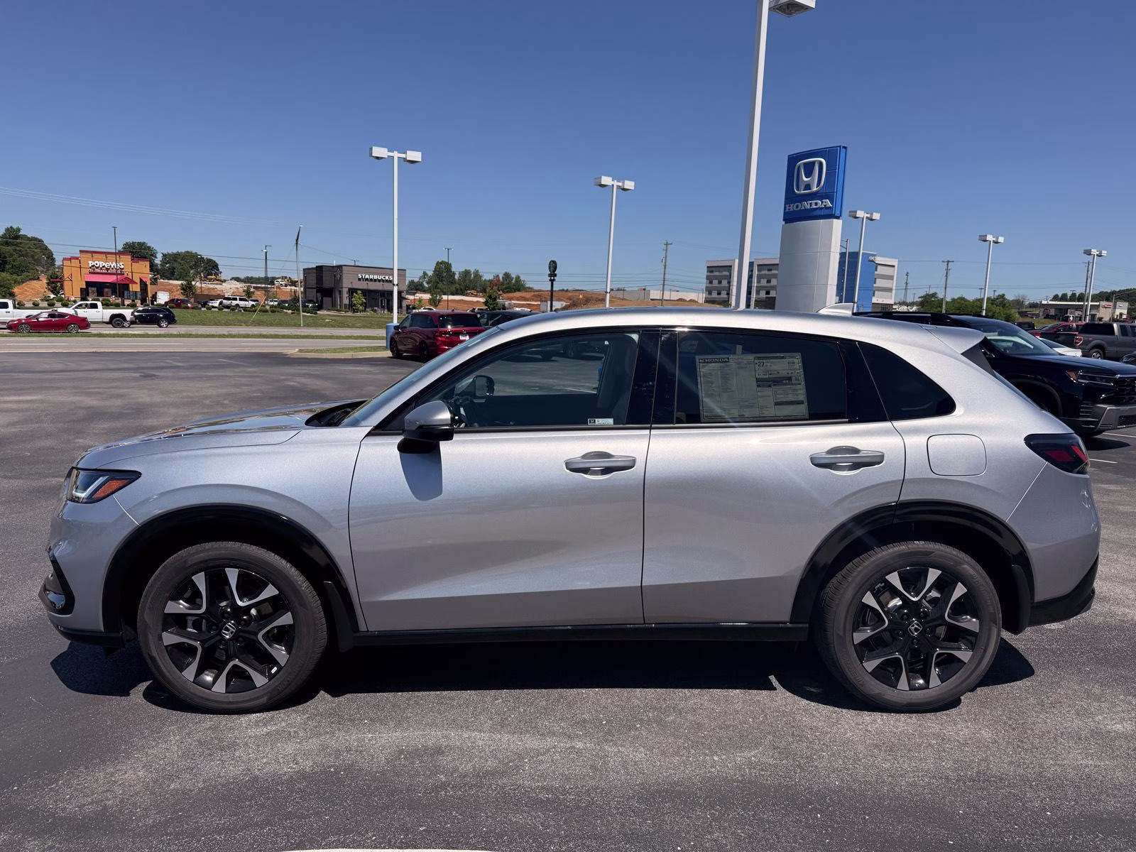 2027 Solar Silver Metallic Honda HR-V EX-L AWD SUV