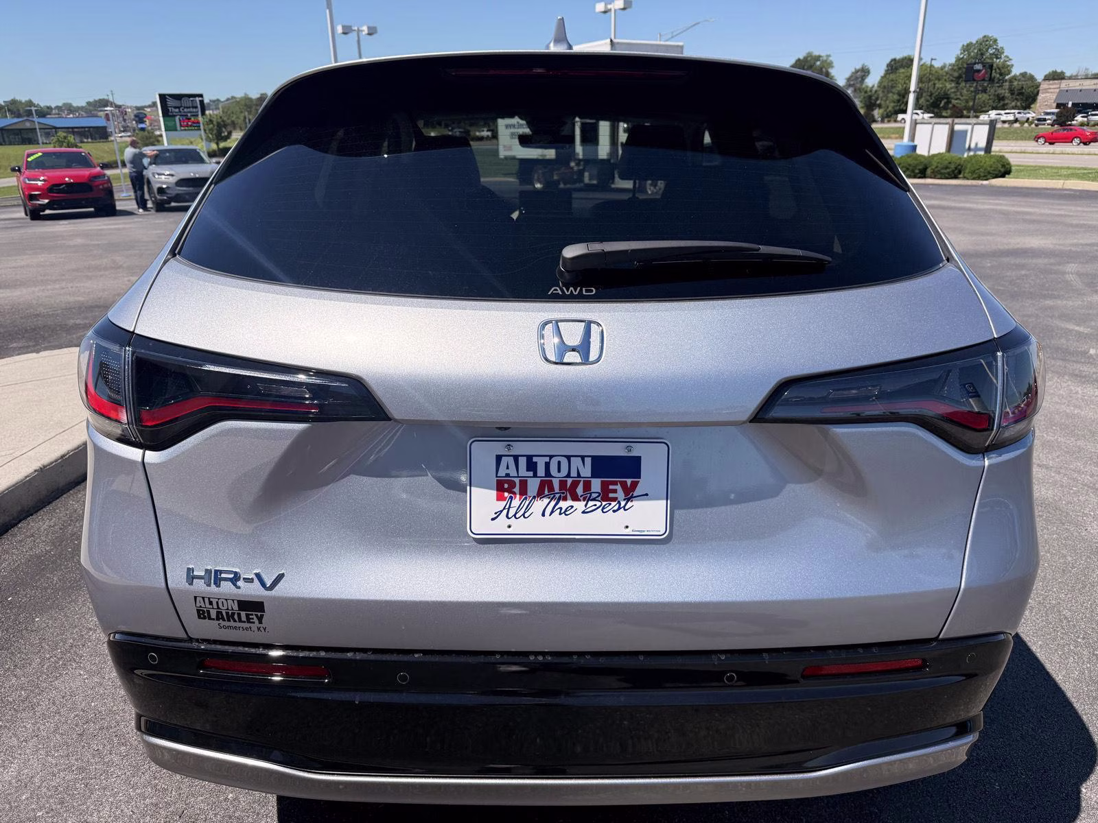 2027 Solar Silver Metallic Honda HR-V EX-L AWD SUV