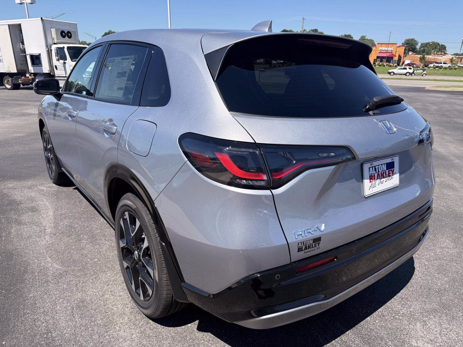 2027 Solar Silver Metallic Honda HR-V EX-L AWD SUV