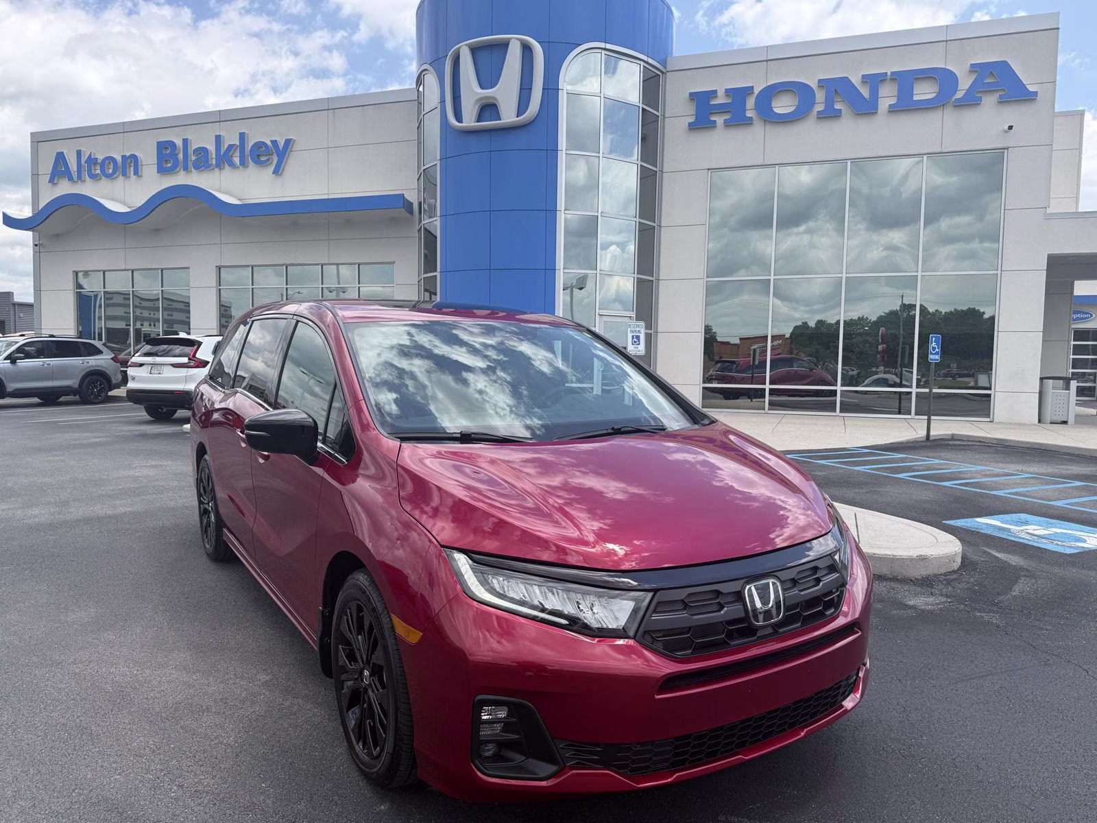 2026 Radiant Red Metallic II Honda Odyssey Sport-L FWD Van