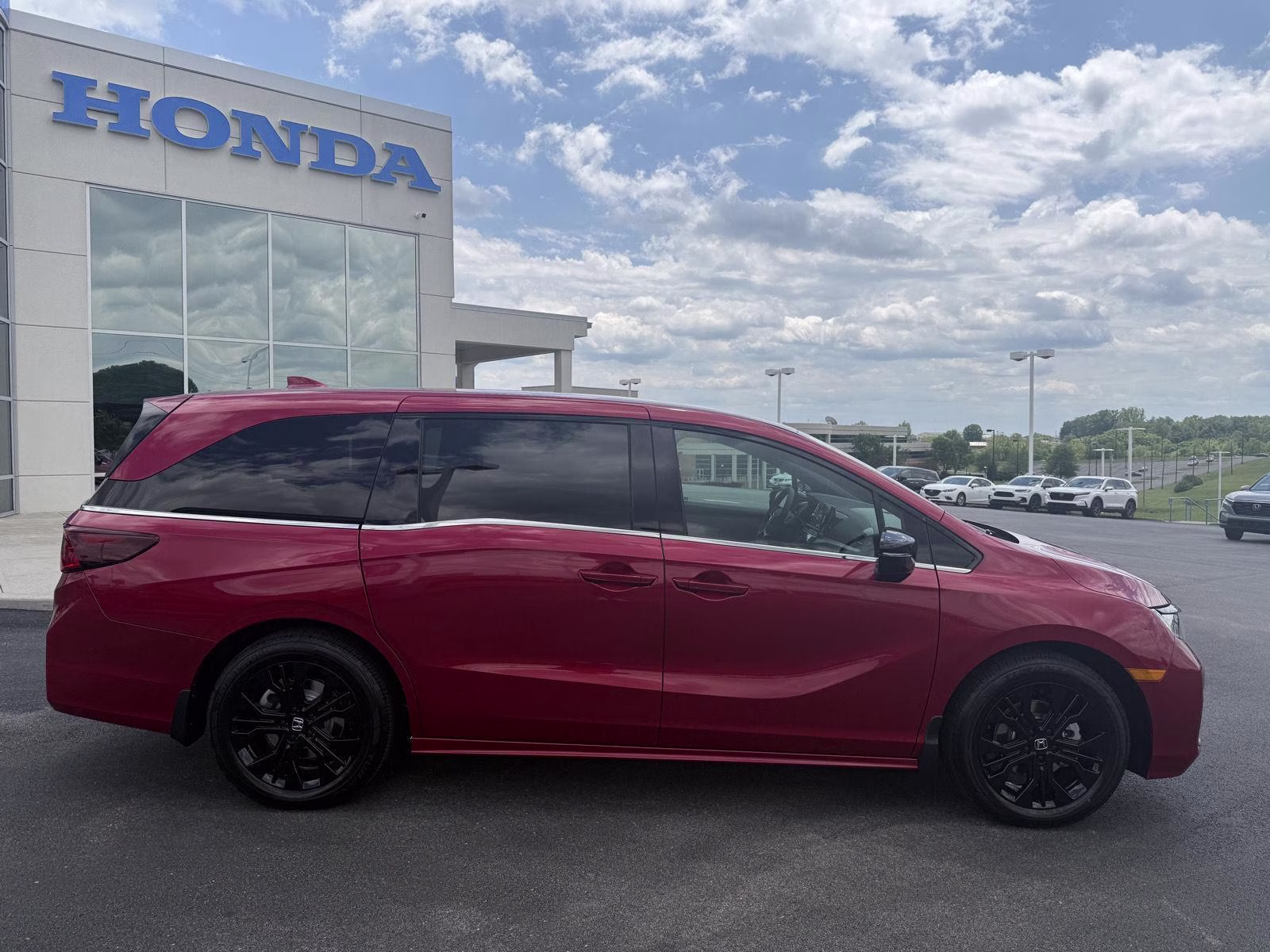 2026 Radiant Red Metallic II Honda Odyssey Sport-L FWD Van