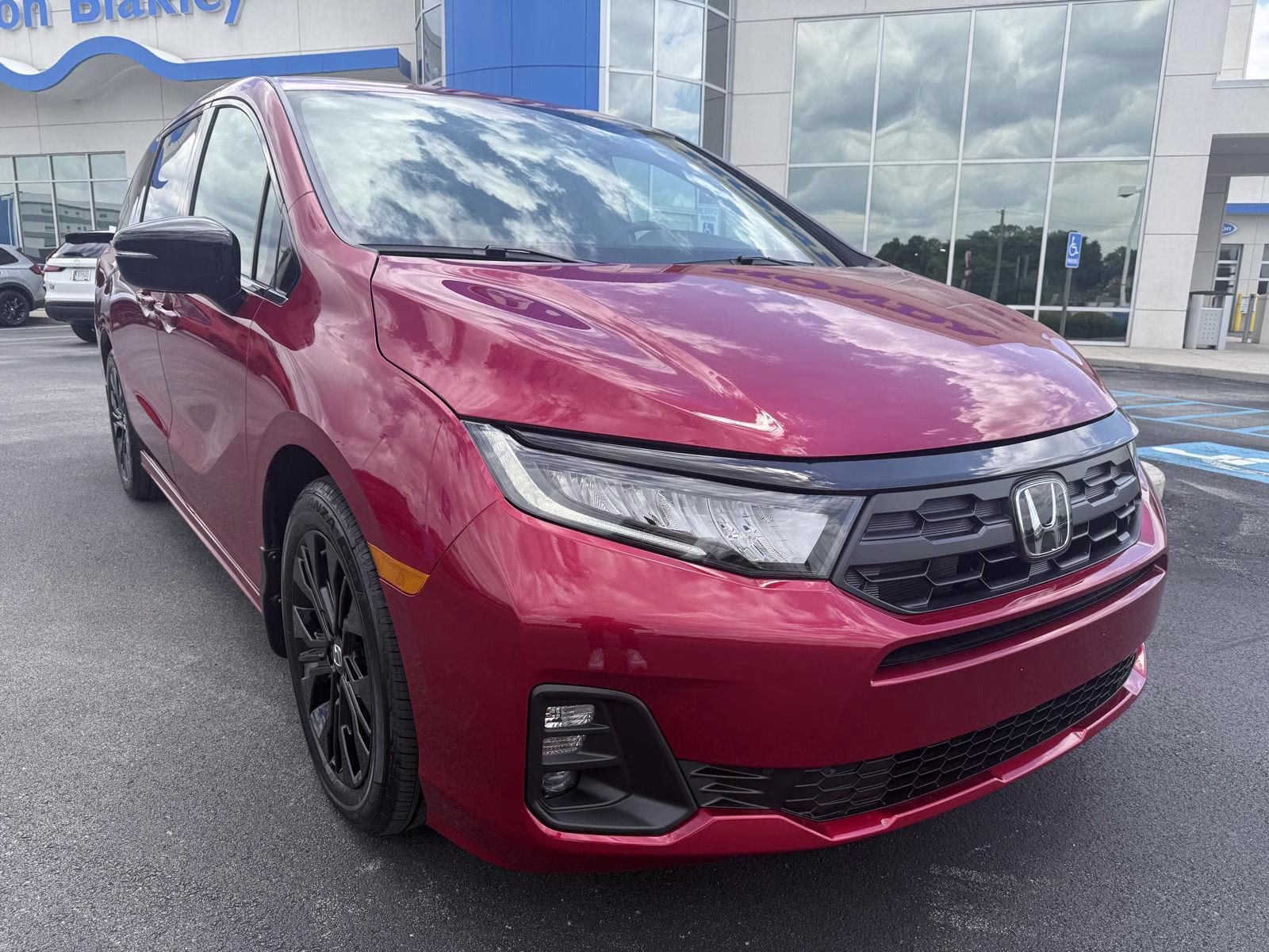 2026 Radiant Red Metallic II Honda Odyssey Sport-L FWD Van