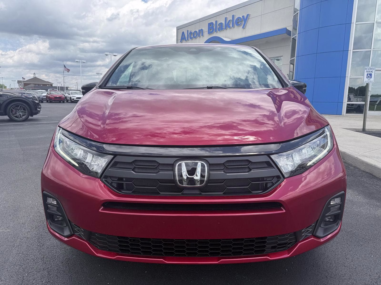 2026 Radiant Red Metallic II Honda Odyssey Sport-L FWD Van