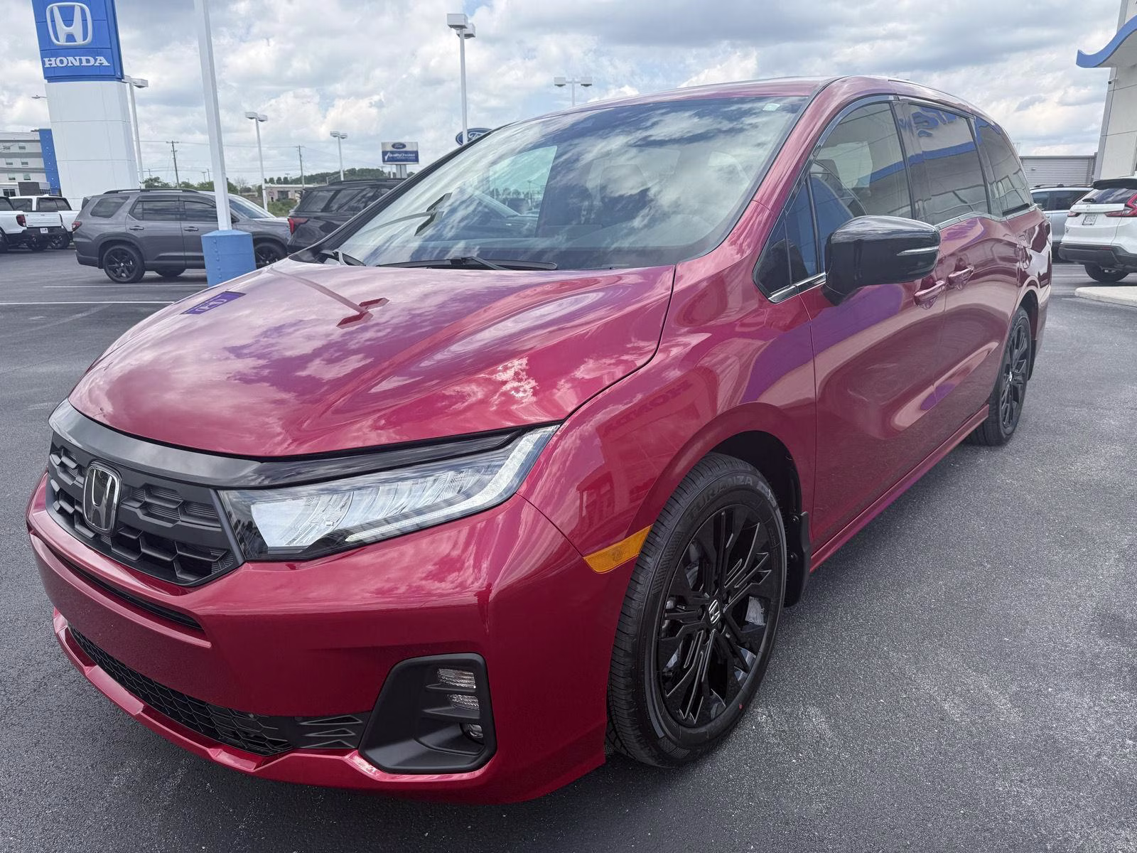 2026 Radiant Red Metallic II Honda Odyssey Sport-L FWD Van