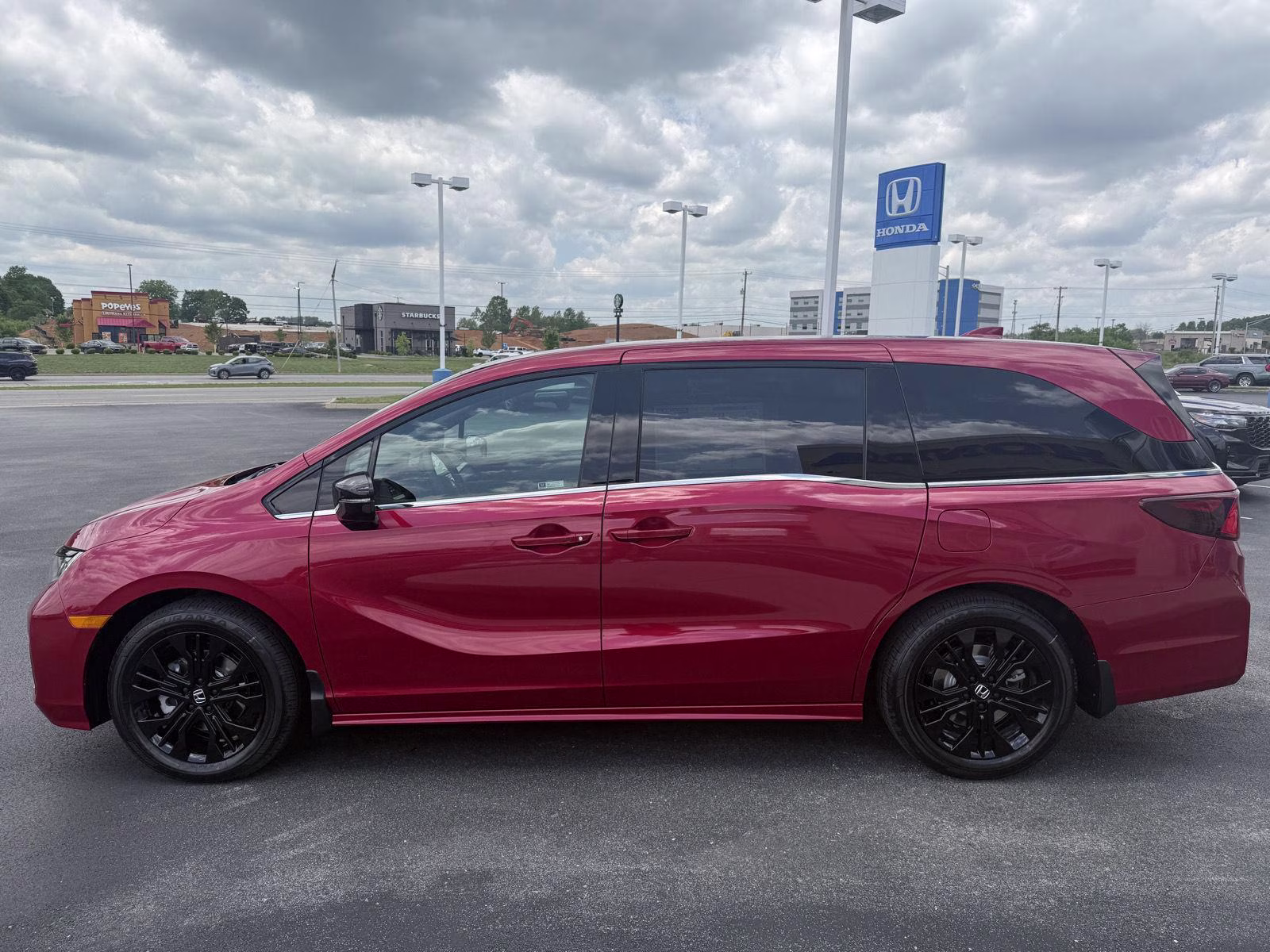 2026 Radiant Red Metallic II Honda Odyssey Sport-L FWD Van