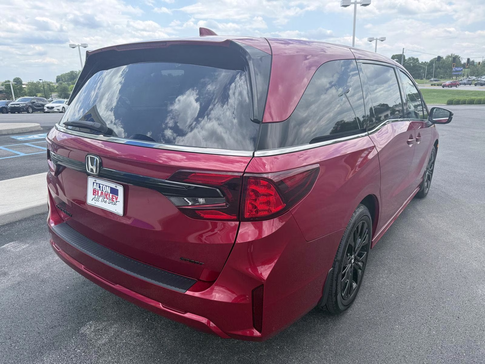 2026 Radiant Red Metallic II Honda Odyssey Sport-L FWD Van