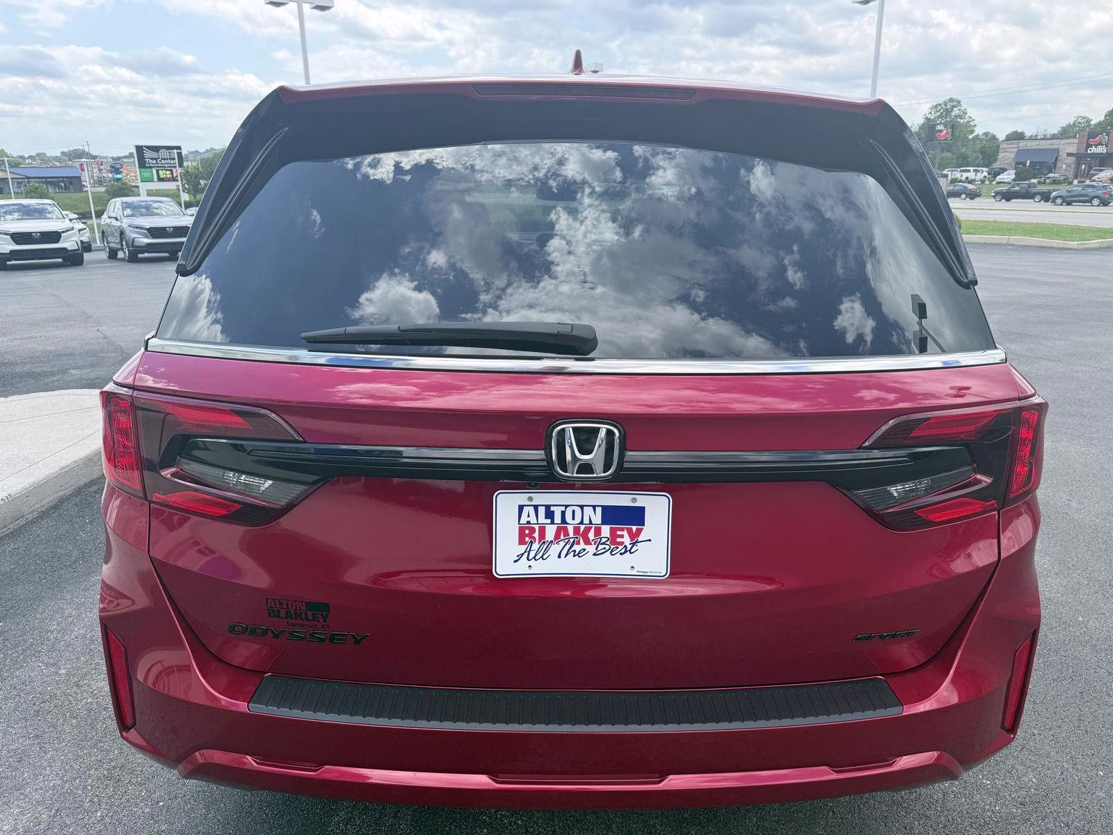 2026 Radiant Red Metallic II Honda Odyssey Sport-L FWD Van