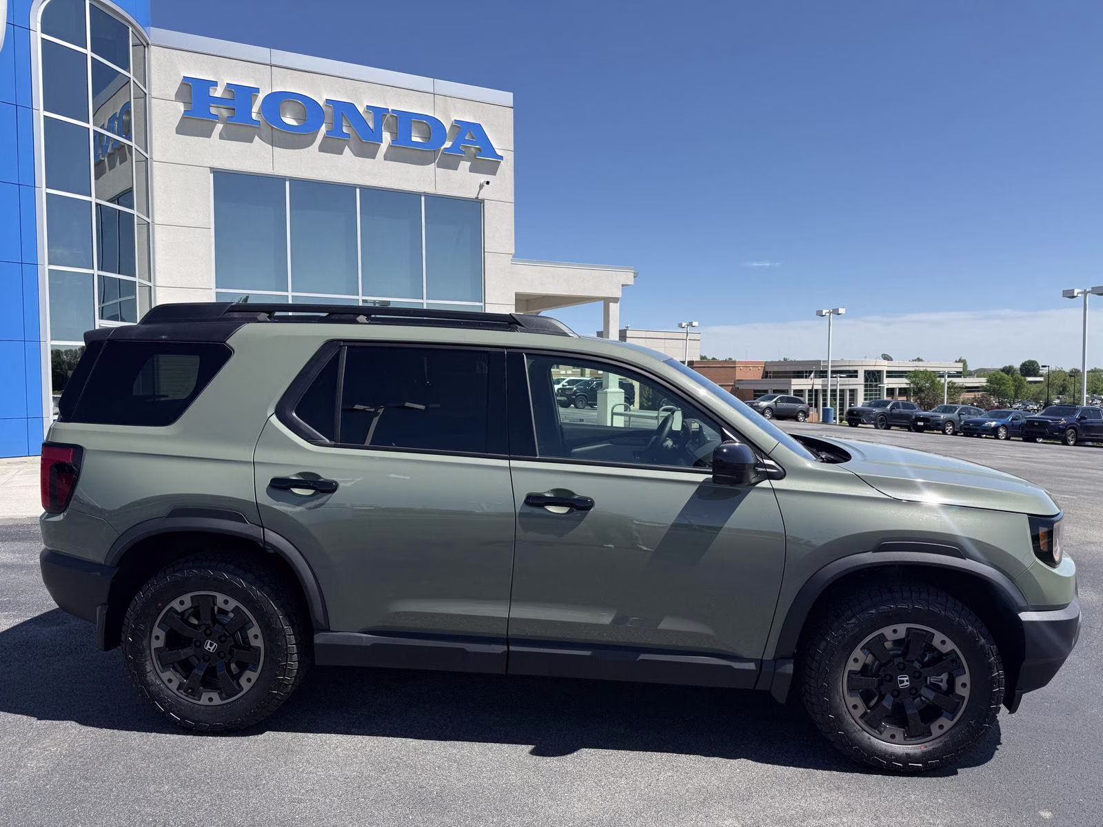 2026 Ash Green Metallic Honda Passport TrailSport Elite AWD SUV