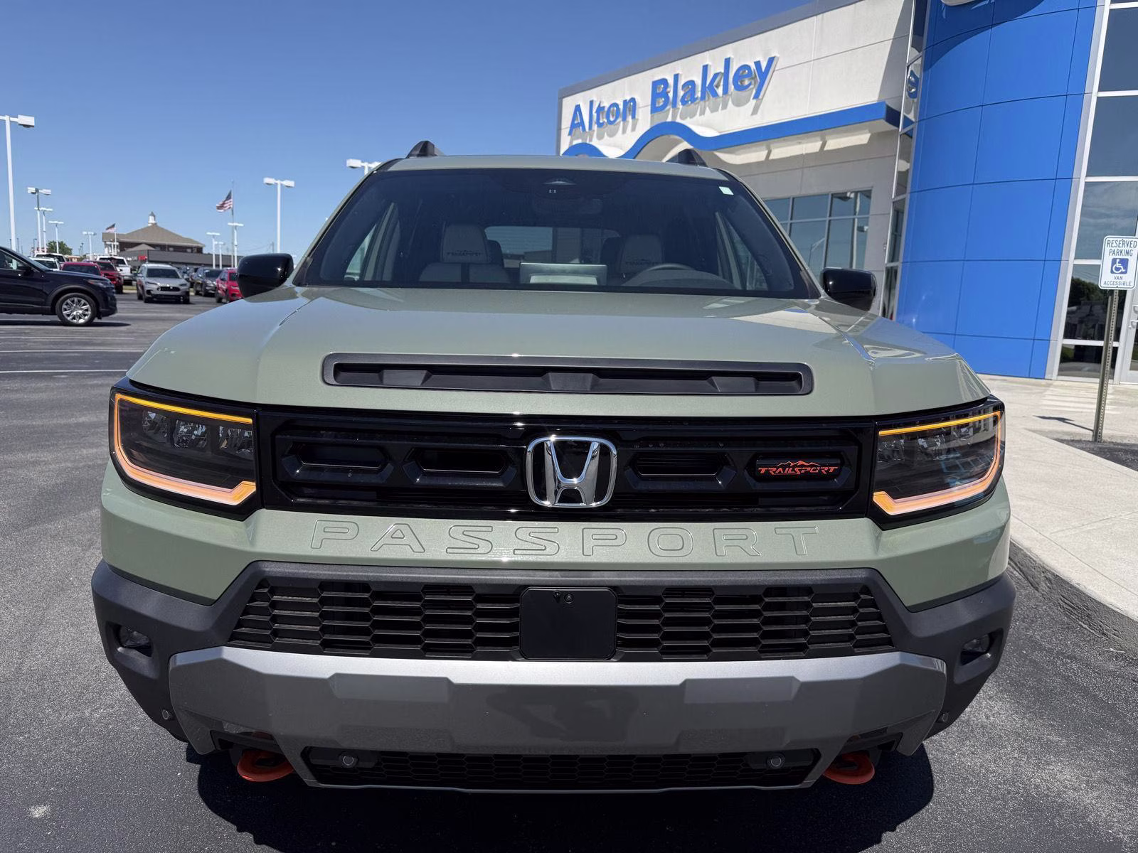 2026 Ash Green Metallic Honda Passport TrailSport Elite AWD SUV