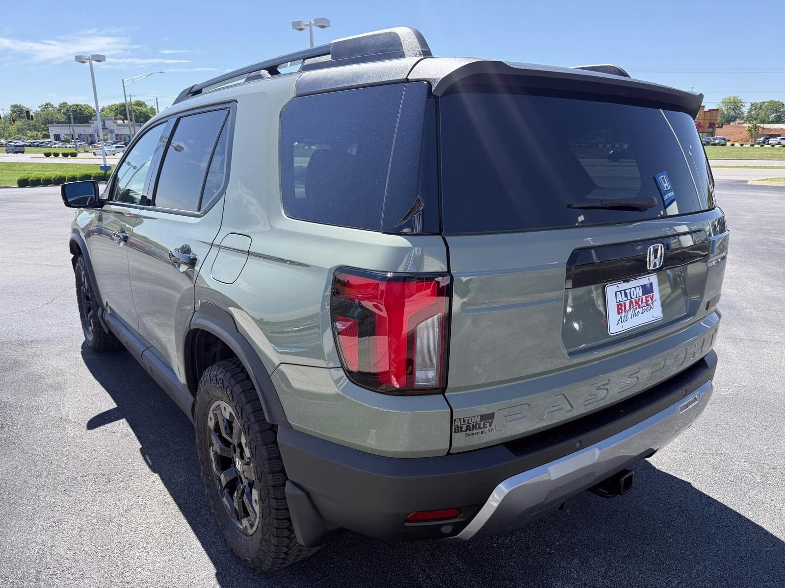 2026 Ash Green Metallic Honda Passport TrailSport Elite AWD SUV