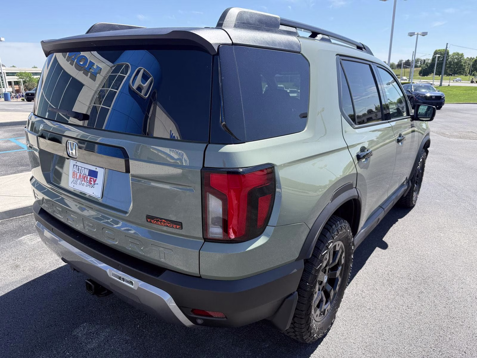 2026 Ash Green Metallic Honda Passport TrailSport Elite AWD SUV