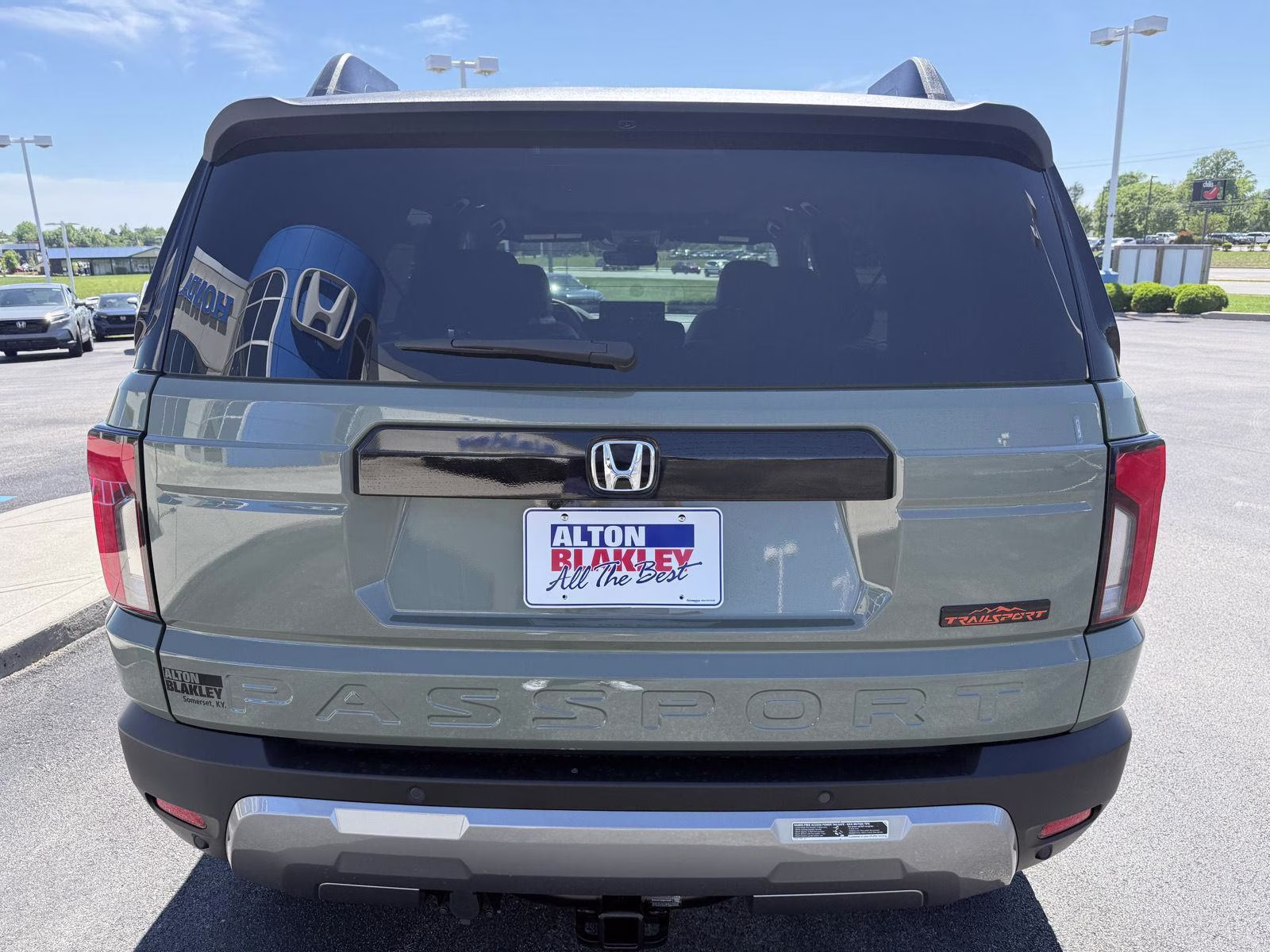 2026 Ash Green Metallic Honda Passport TrailSport Elite AWD SUV