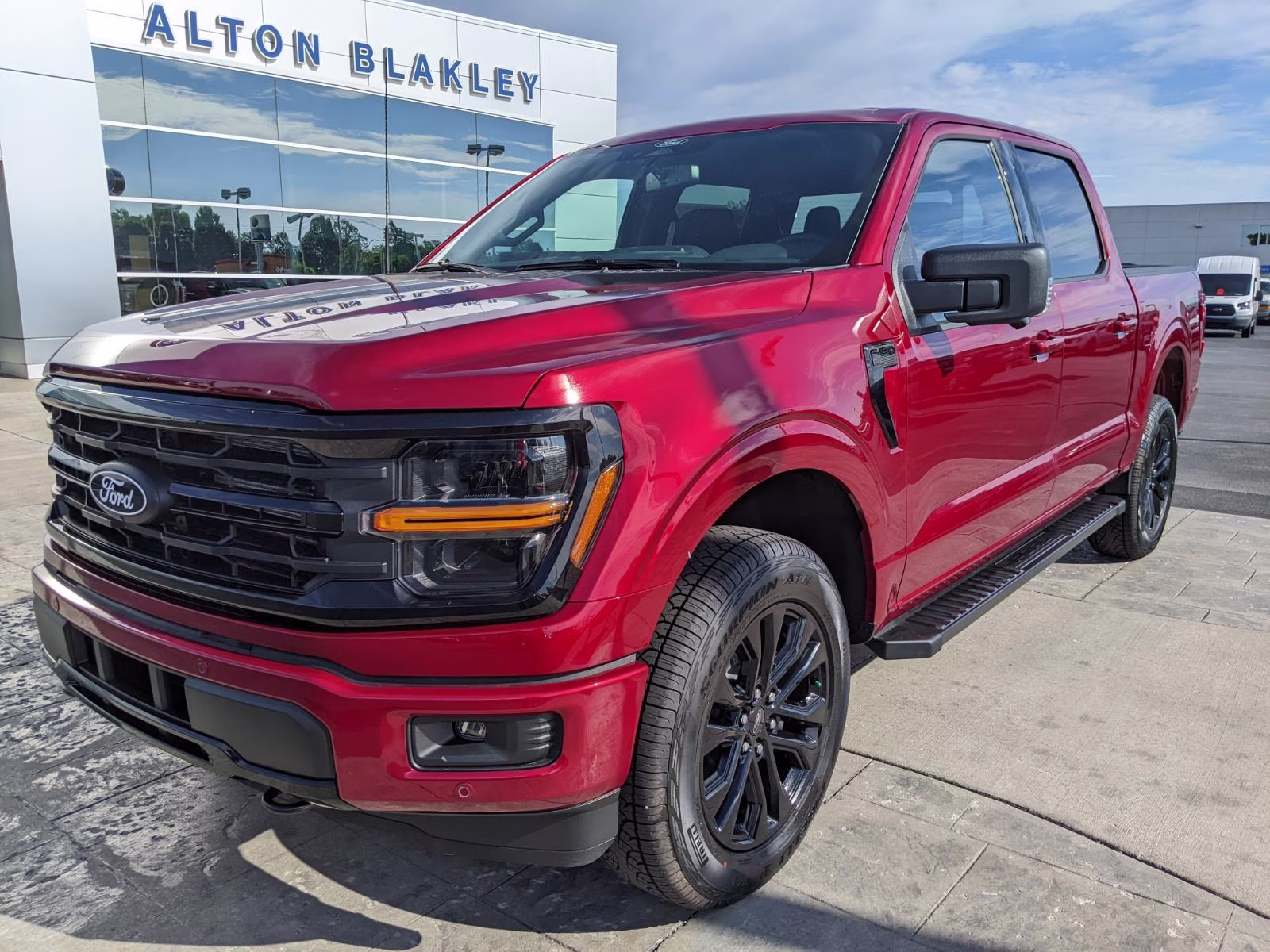 2026 Ruby Red Metallic Tinted Clearcoat Ford F-150 XLT 4X4 Truck