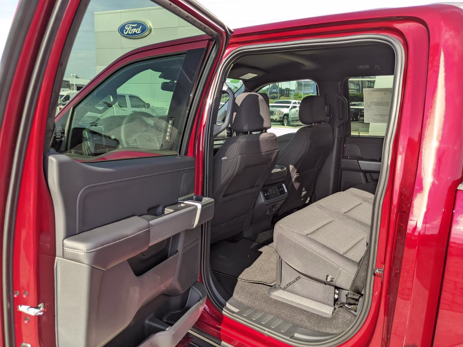 2026 Ruby Red Metallic Tinted Clearcoat Ford F-150 XLT 4X4 Truck