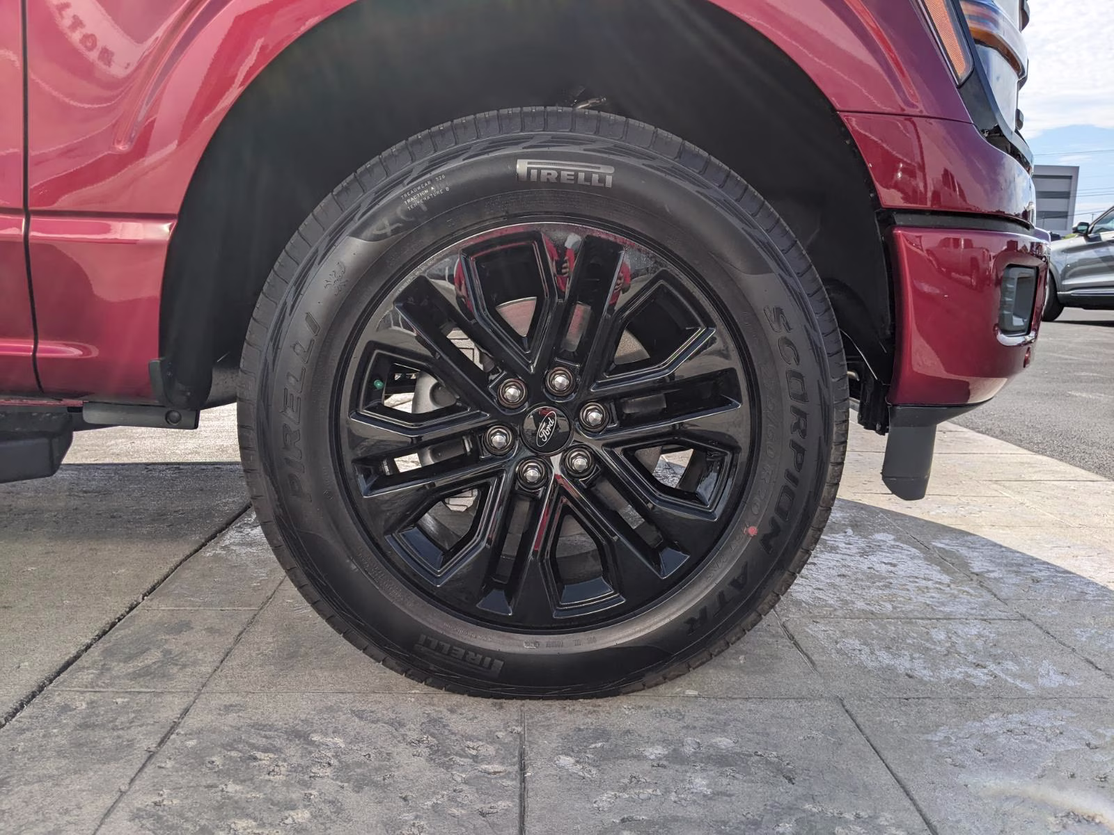 2026 Ruby Red Metallic Tinted Clearcoat Ford F-150 XLT 4X4 Truck