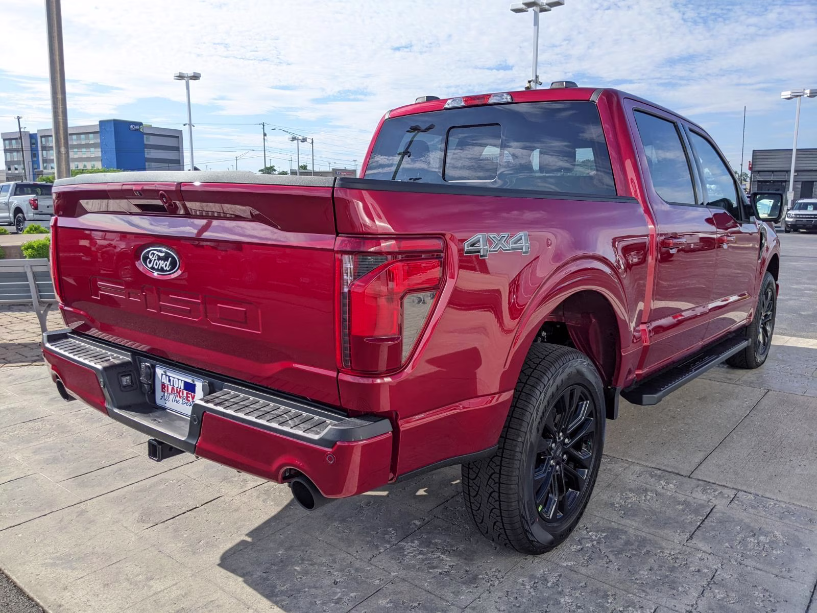 2026 Ruby Red Metallic Tinted Clearcoat Ford F-150 XLT 4X4 Truck