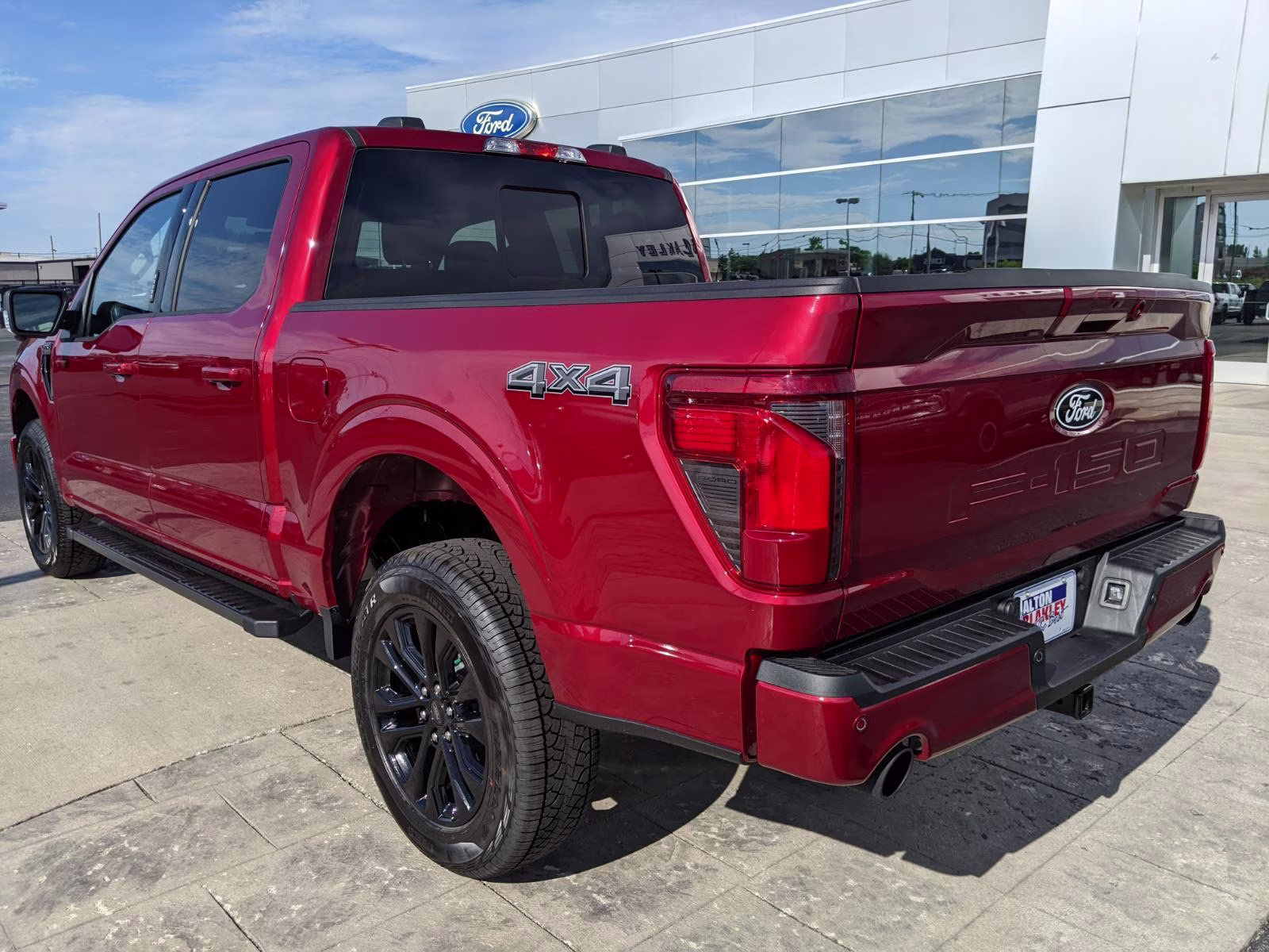 2026 Ruby Red Metallic Tinted Clearcoat Ford F-150 XLT 4X4 Truck