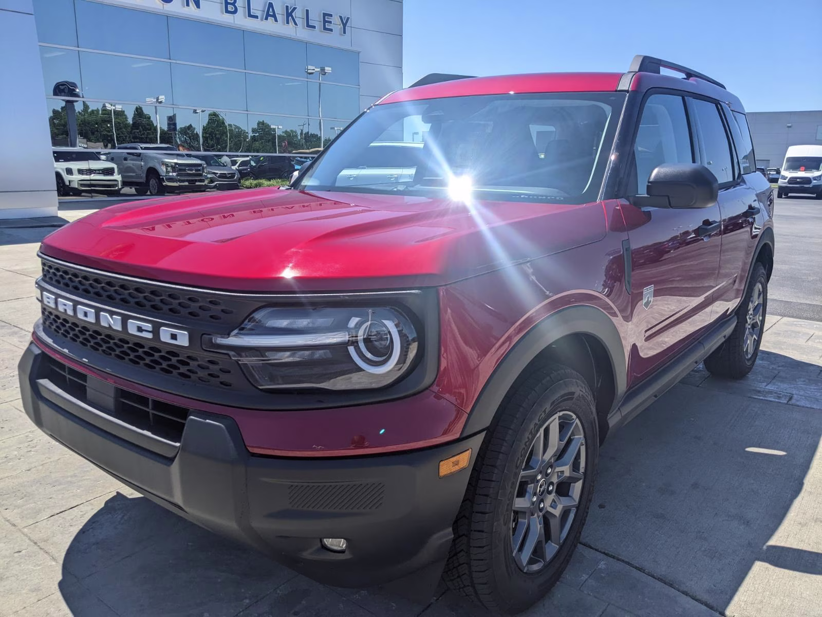 2026 Ruby Red Metallic Tinted Clearcoat Ford Bronco Sport Big Bend 4X4 SUV