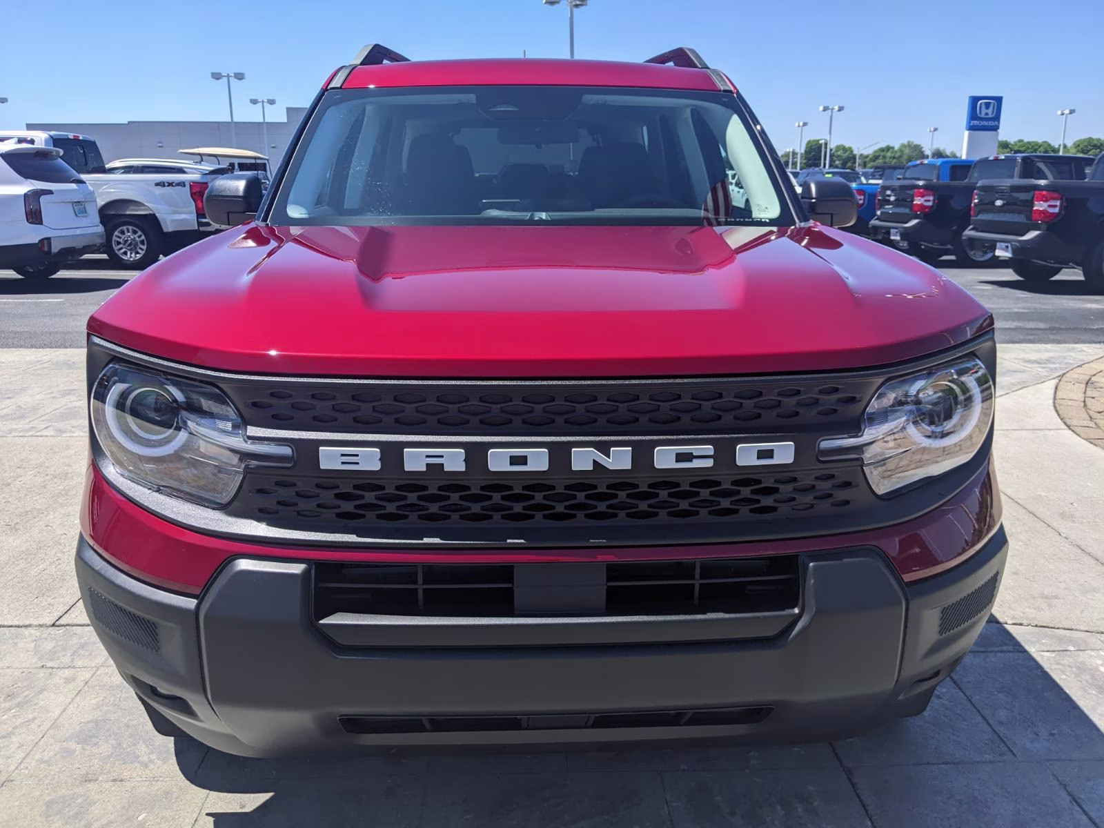 2026 Ruby Red Metallic Tinted Clearcoat Ford Bronco Sport Big Bend 4X4 SUV