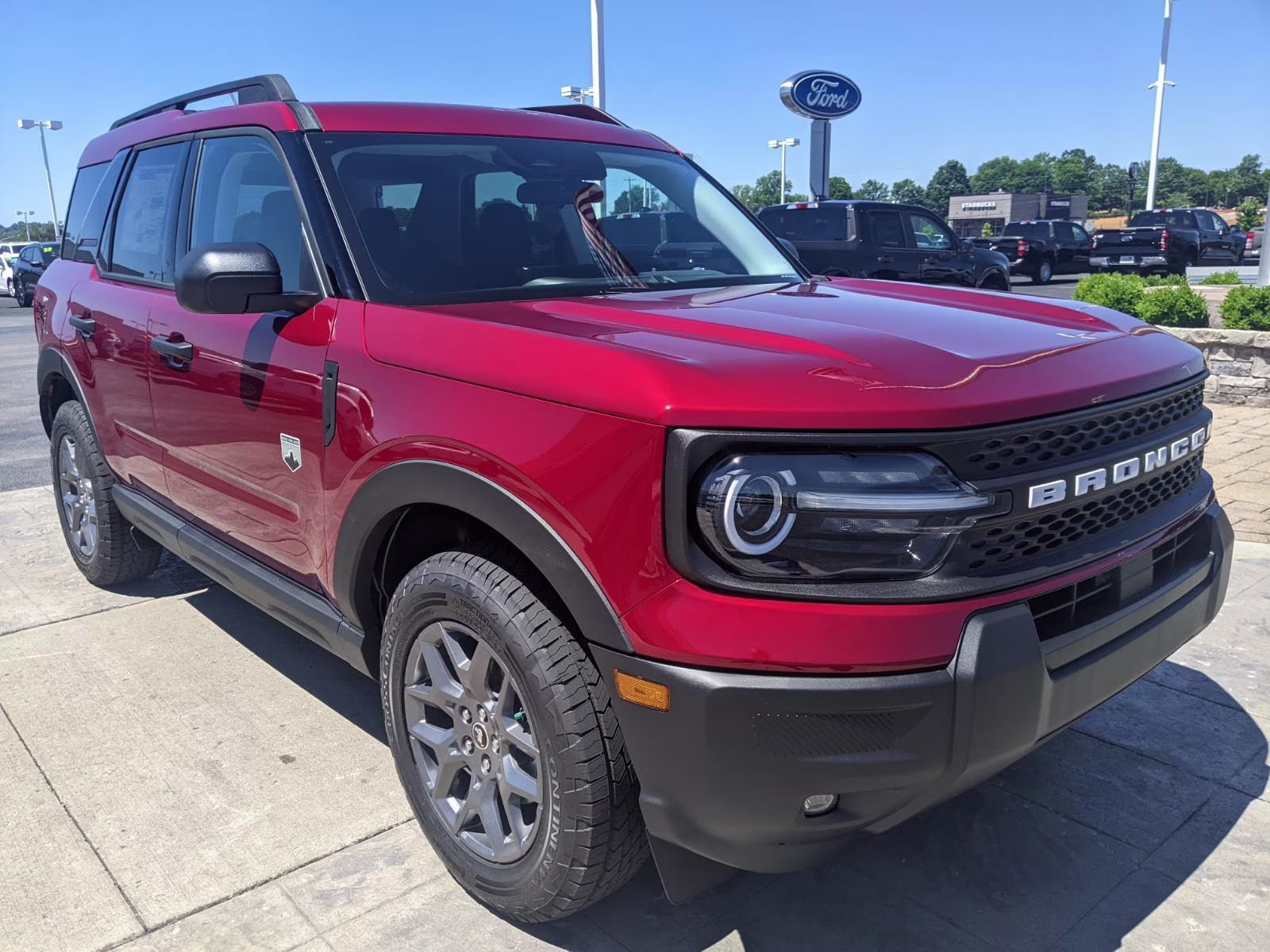 2026 Ruby Red Metallic Tinted Clearcoat Ford Bronco Sport Big Bend 4X4 SUV