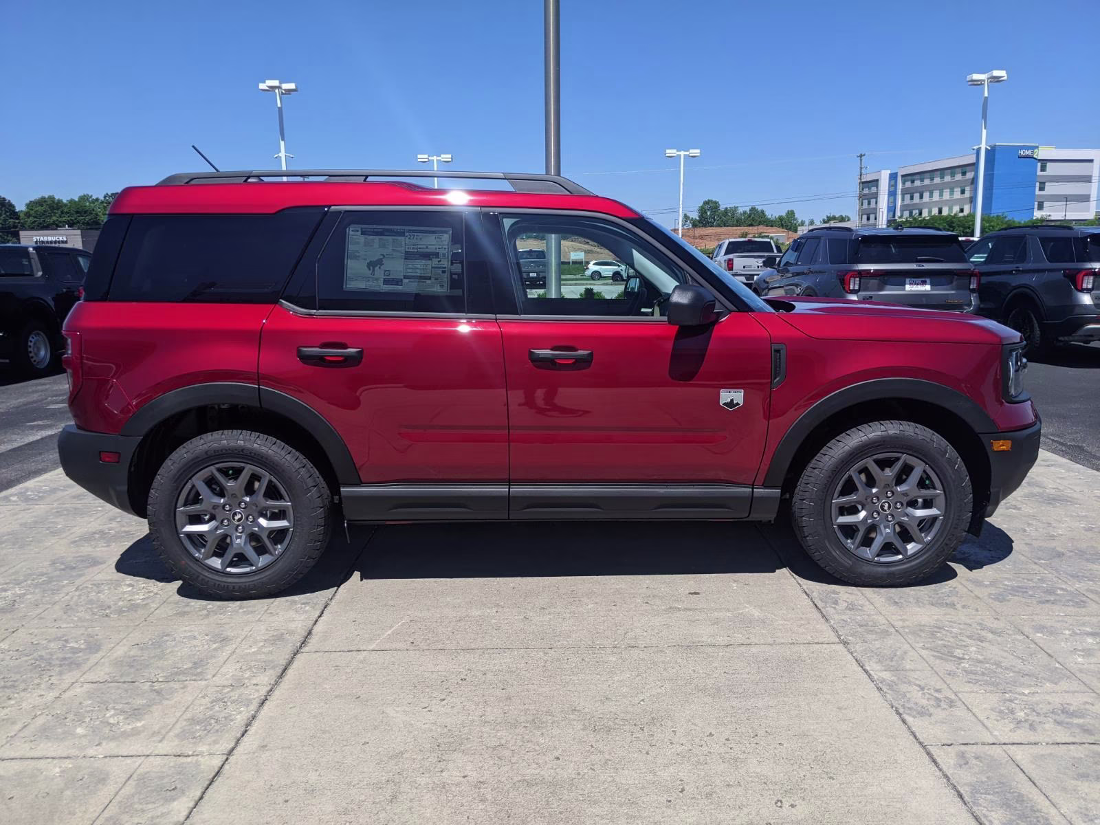2026 Ruby Red Metallic Tinted Clearcoat Ford Bronco Sport Big Bend 4X4 SUV