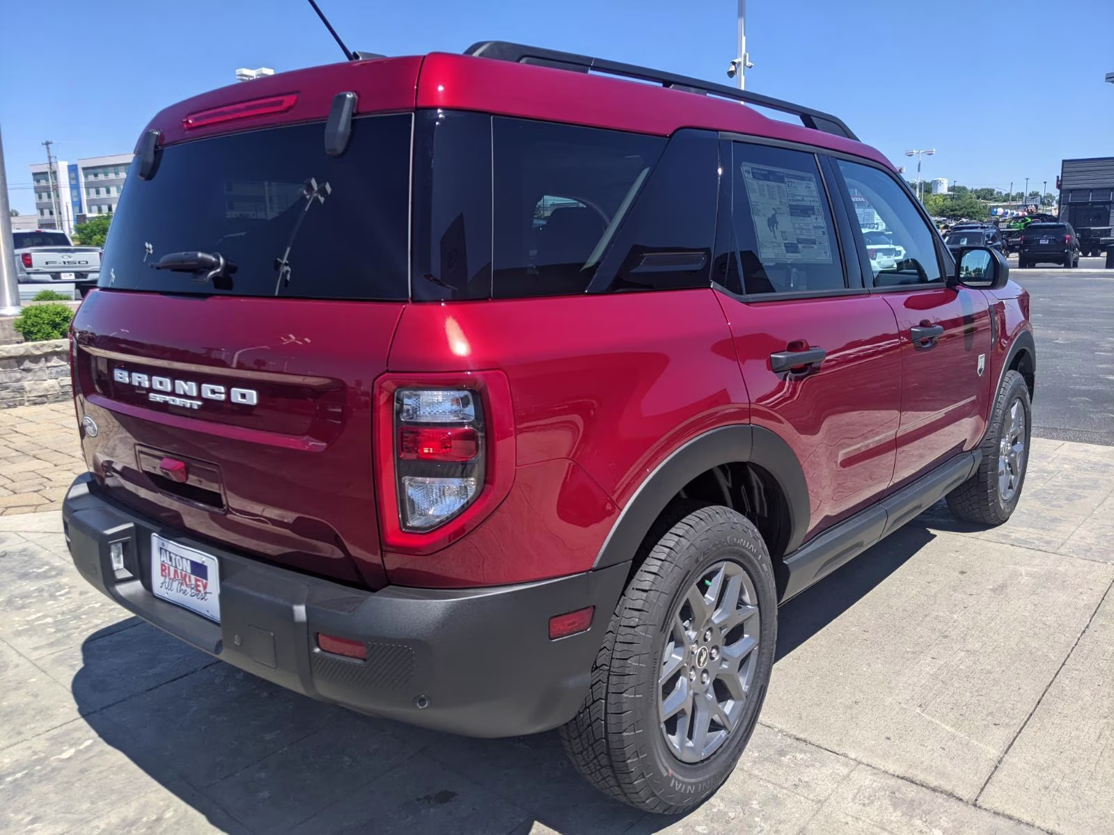 2026 Ruby Red Metallic Tinted Clearcoat Ford Bronco Sport Big Bend 4X4 SUV