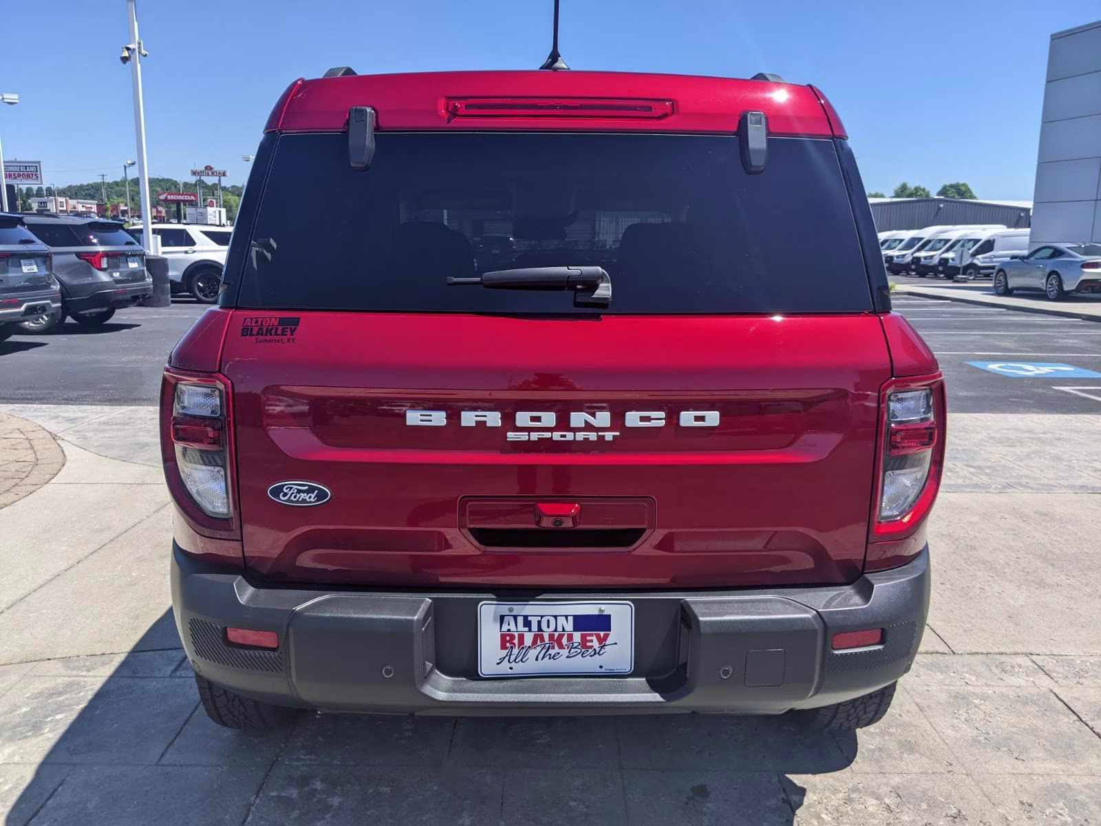 2026 Ruby Red Metallic Tinted Clearcoat Ford Bronco Sport Big Bend 4X4 SUV