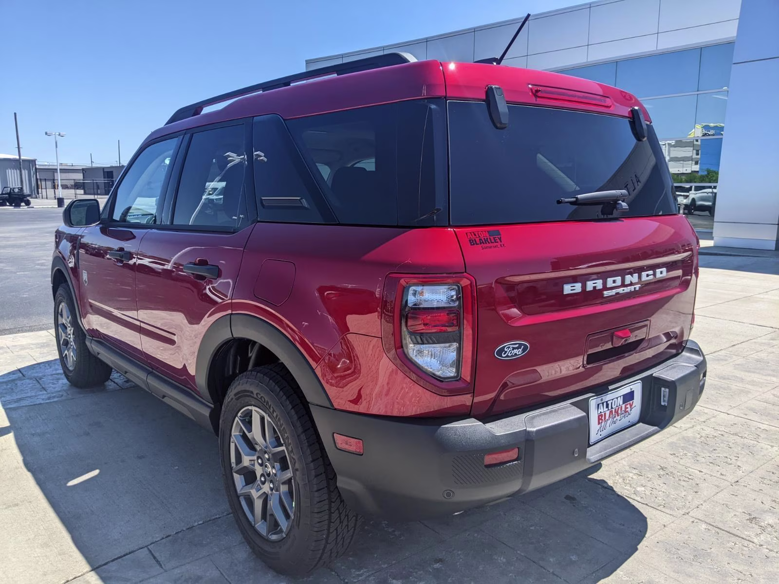 2026 Ruby Red Metallic Tinted Clearcoat Ford Bronco Sport Big Bend 4X4 SUV