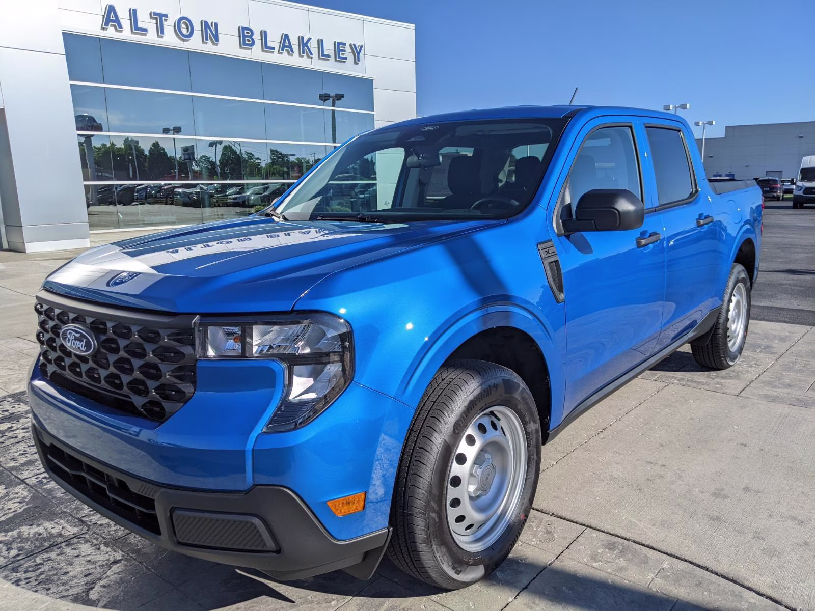 2026 Velocity Blue Ford Maverick XL AWD Truck