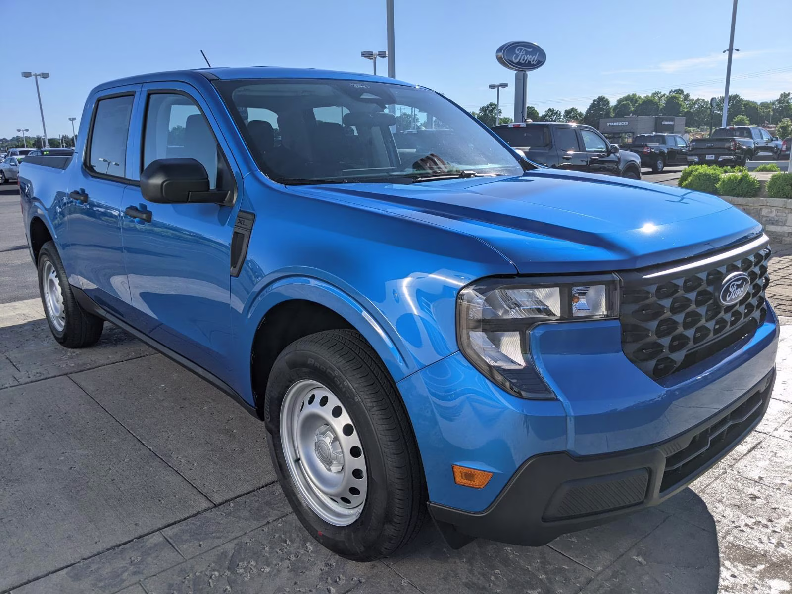2026 Velocity Blue Ford Maverick XL AWD Truck