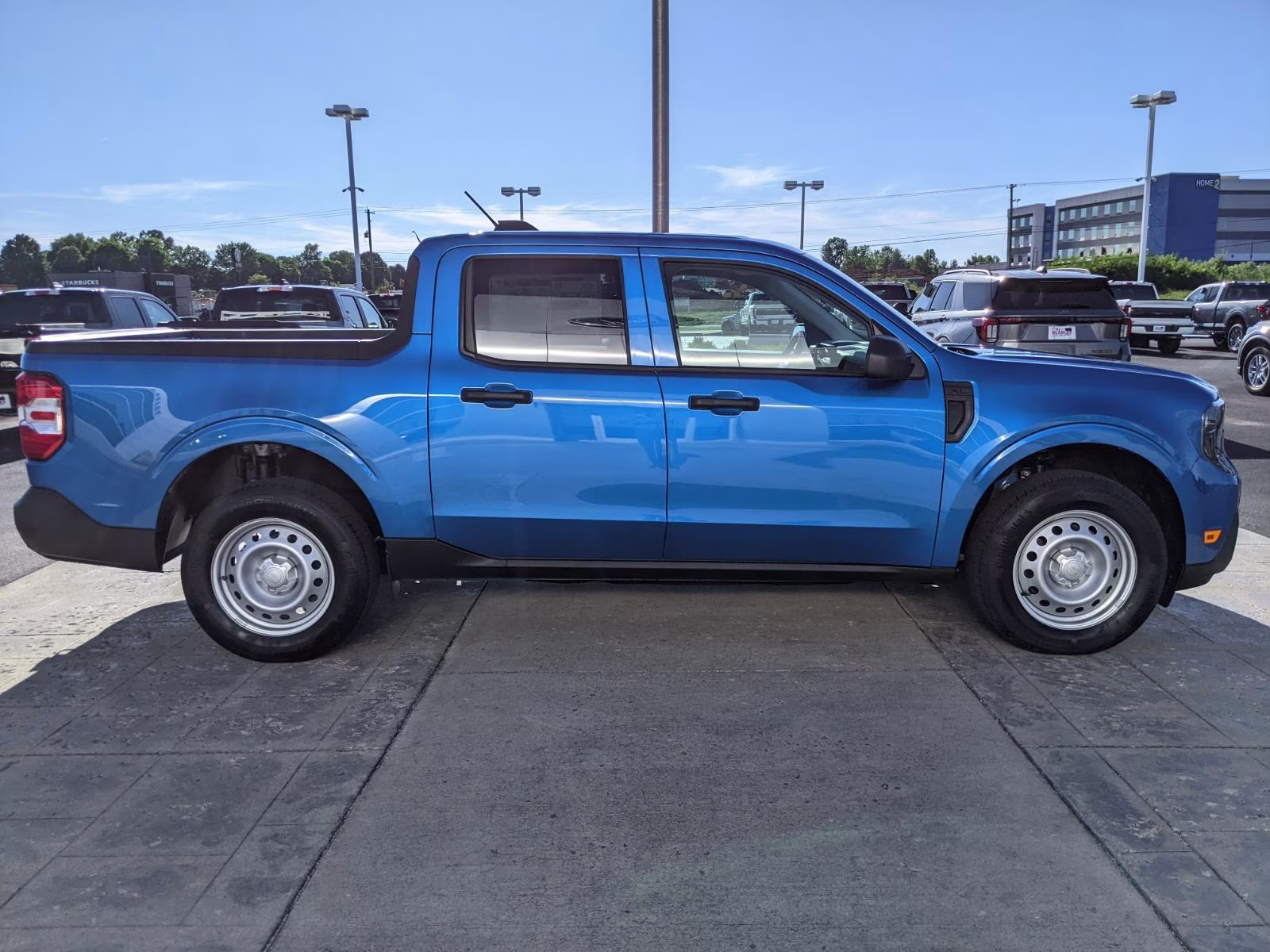 2026 Velocity Blue Ford Maverick XL AWD Truck