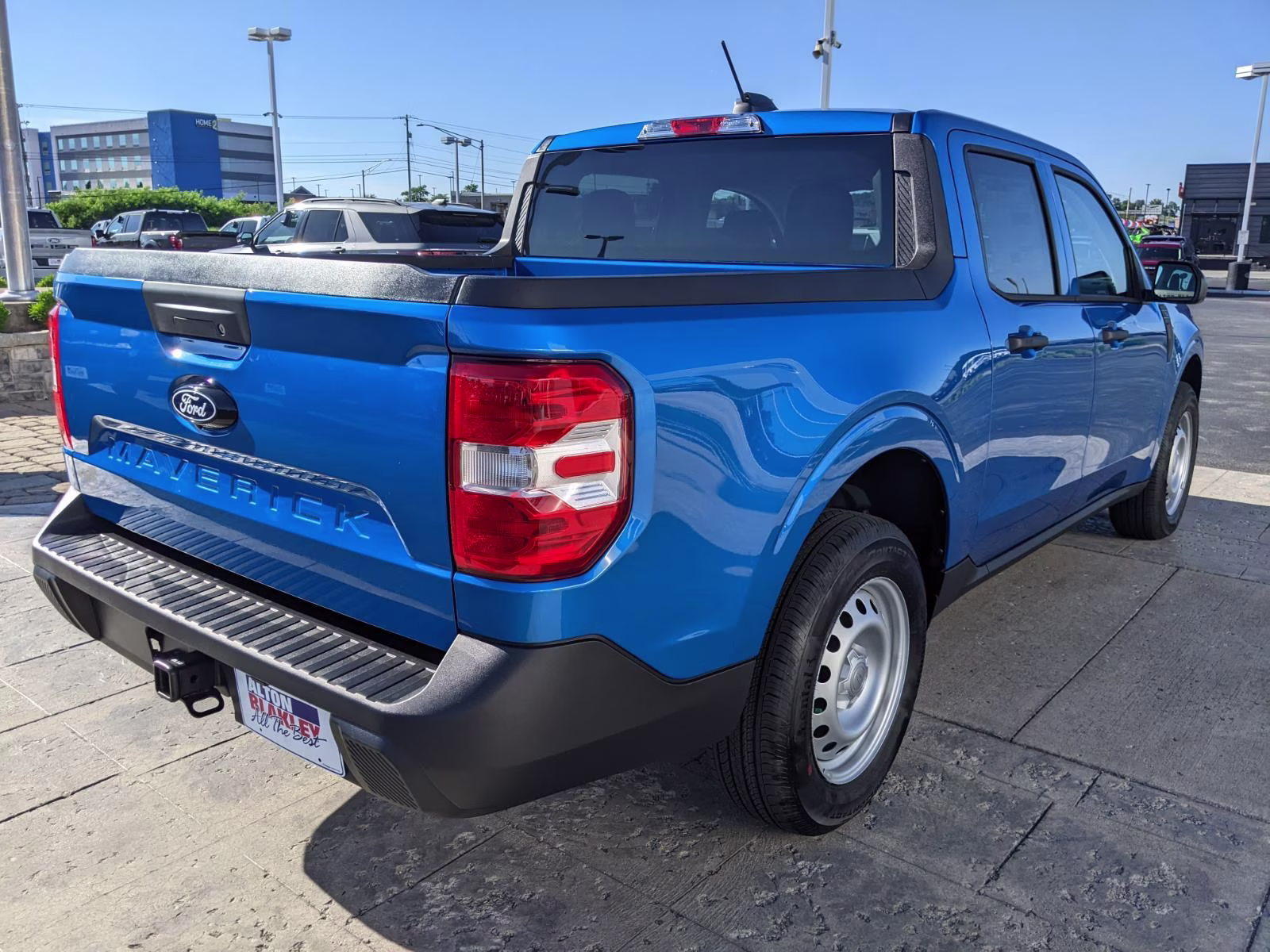 2026 Velocity Blue Ford Maverick XL AWD Truck