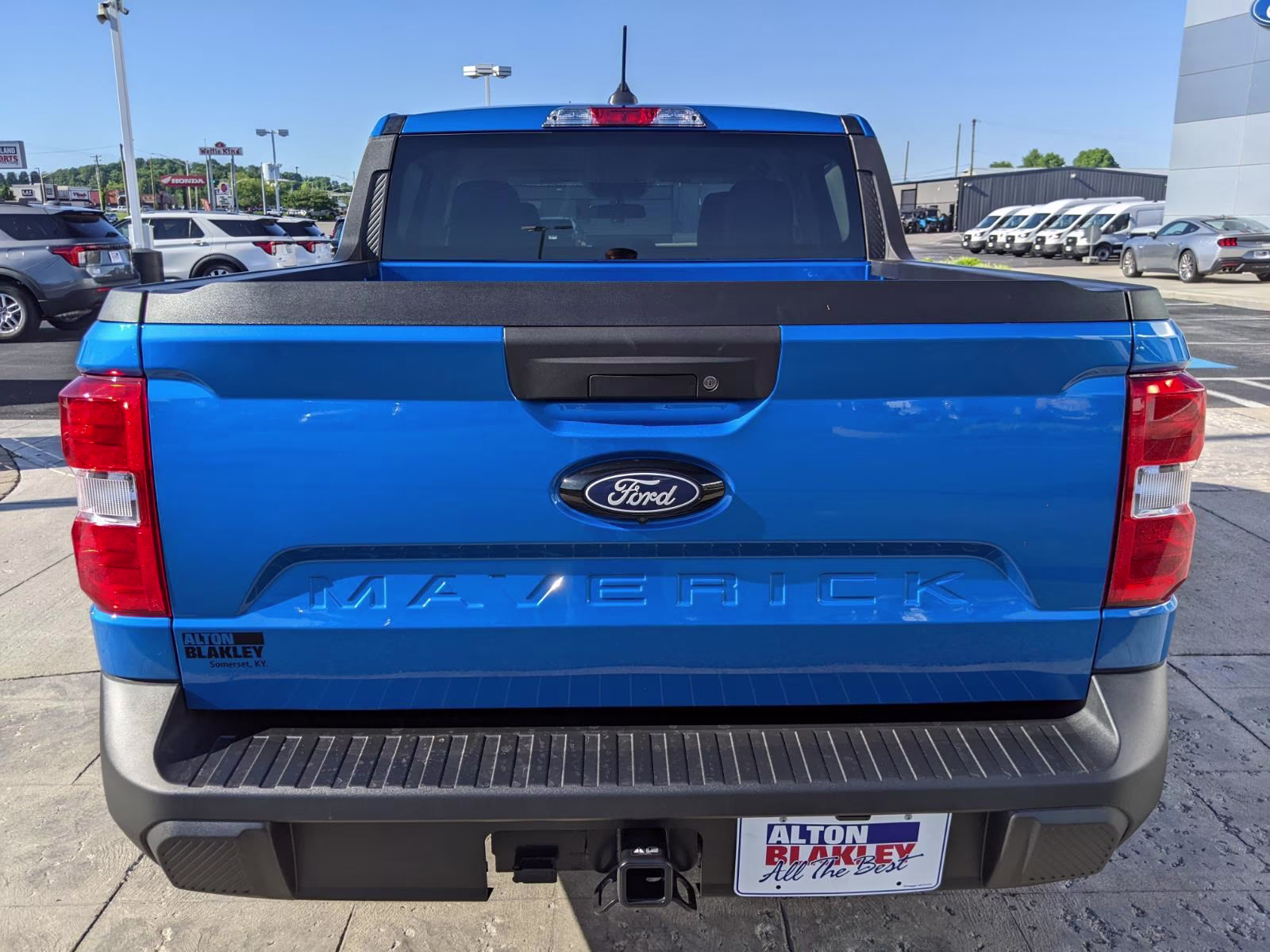 2026 Velocity Blue Ford Maverick XL AWD Truck