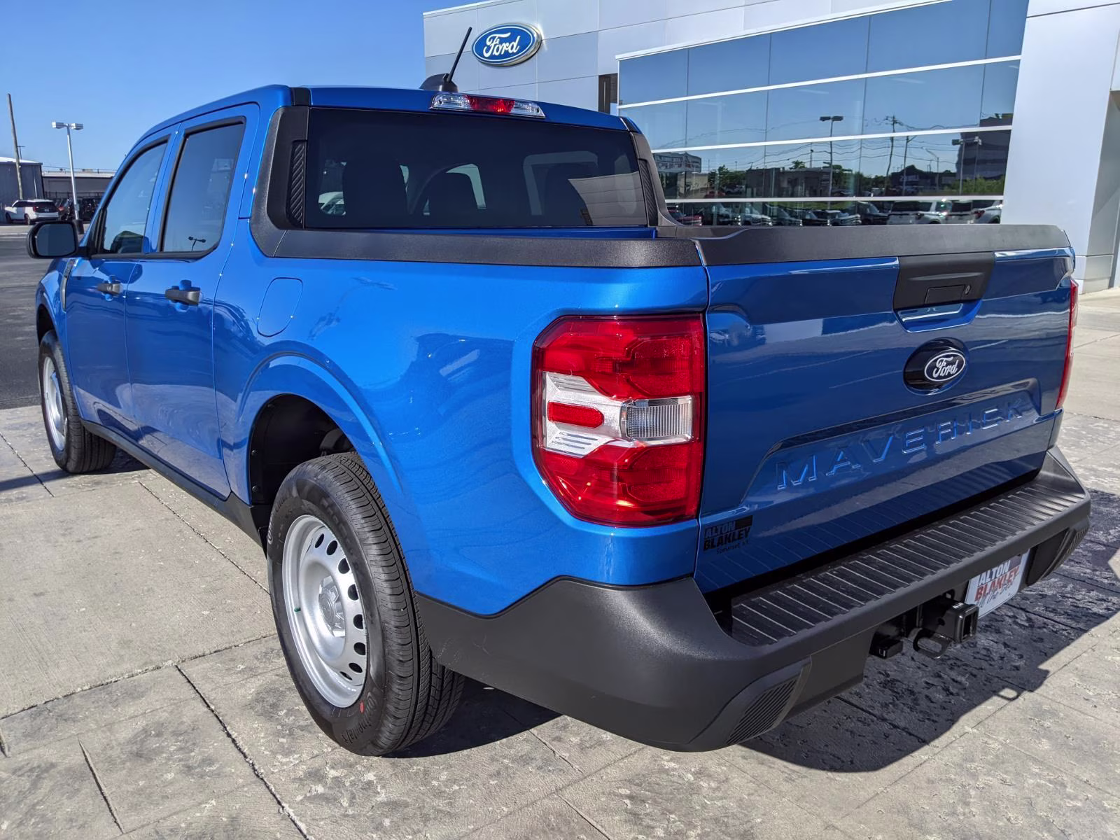 2026 Velocity Blue Ford Maverick XL AWD Truck