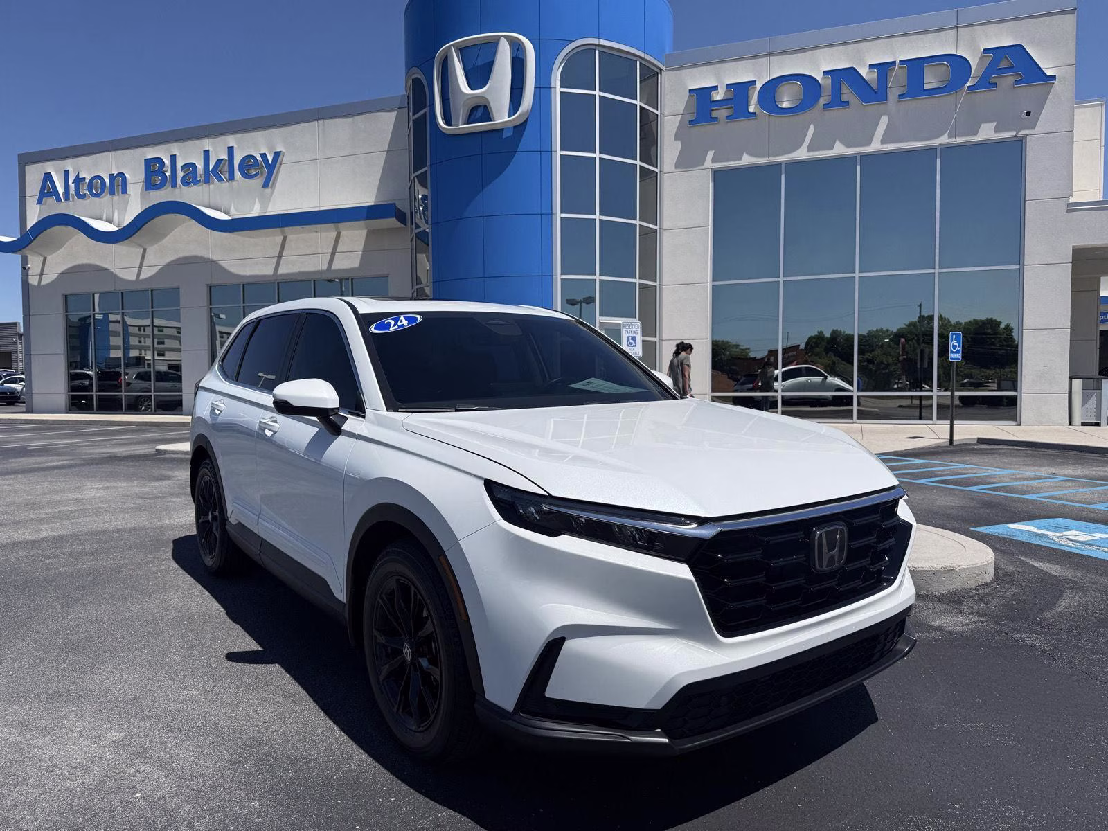 2024 Platinum White Pearl Honda CR-V EX-L FWD SUV