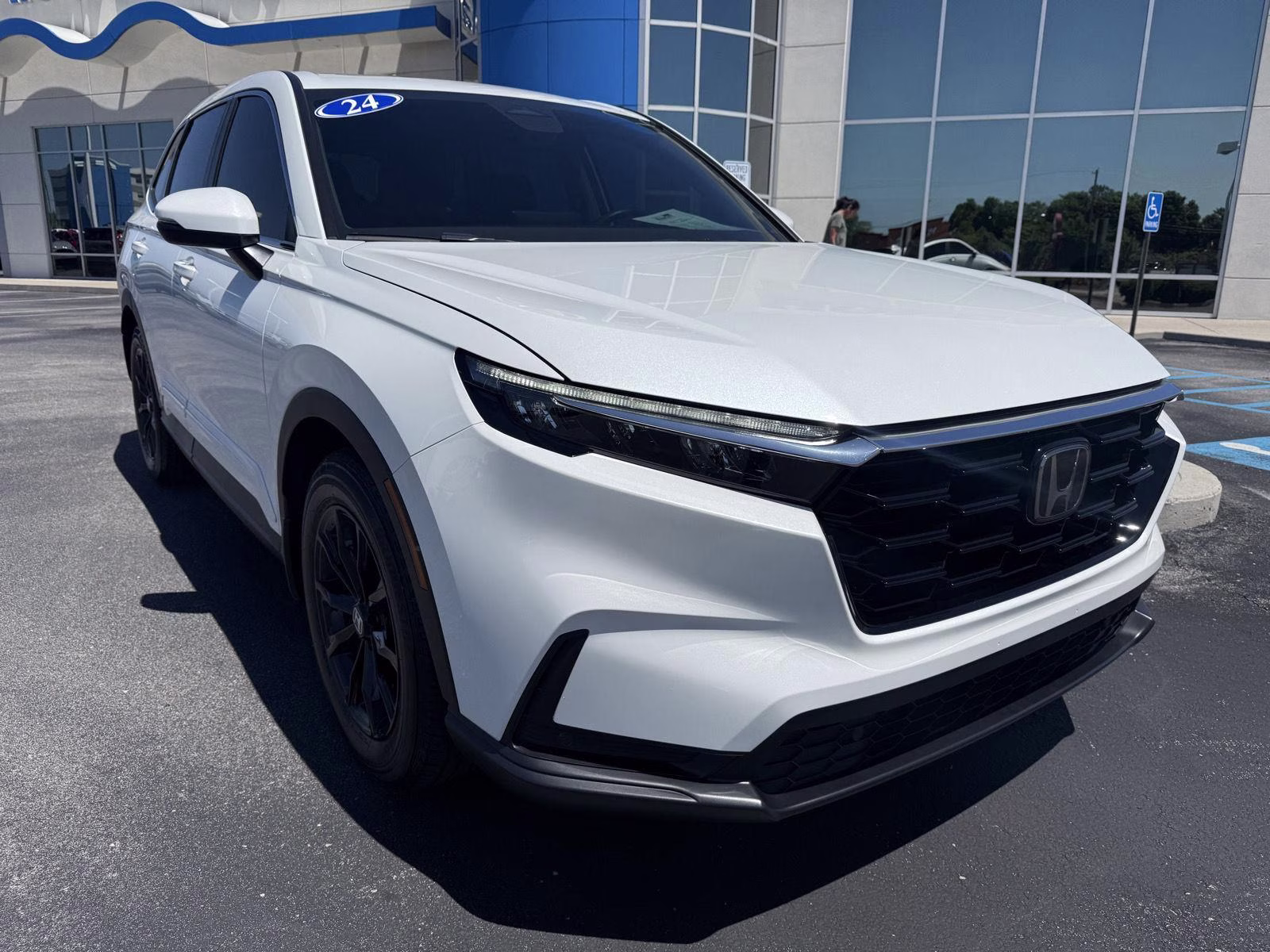 2024 Platinum White Pearl Honda CR-V EX-L FWD SUV