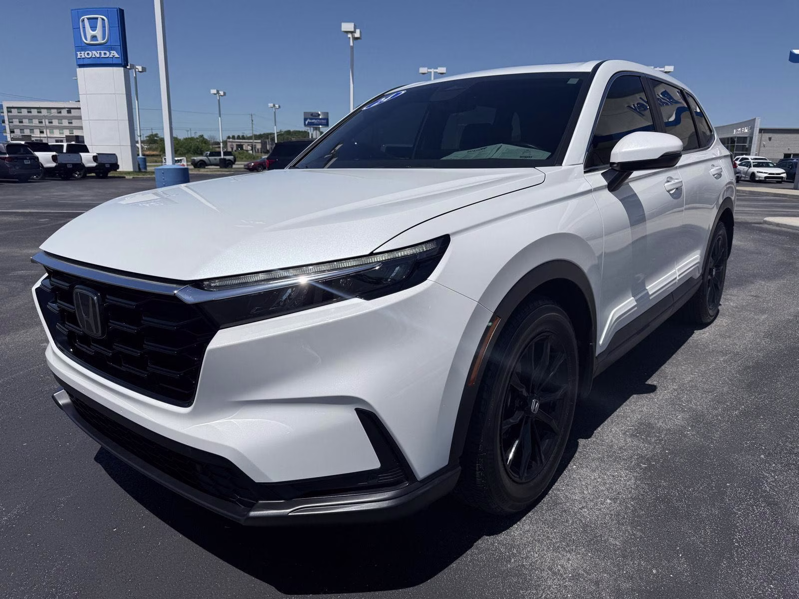 2024 Platinum White Pearl Honda CR-V EX-L FWD SUV