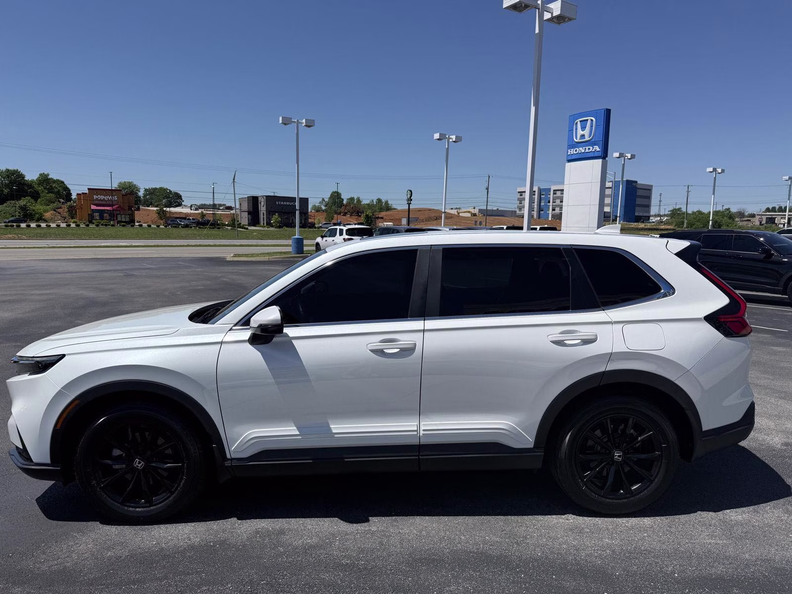 2024 Platinum White Pearl Honda CR-V EX-L FWD SUV